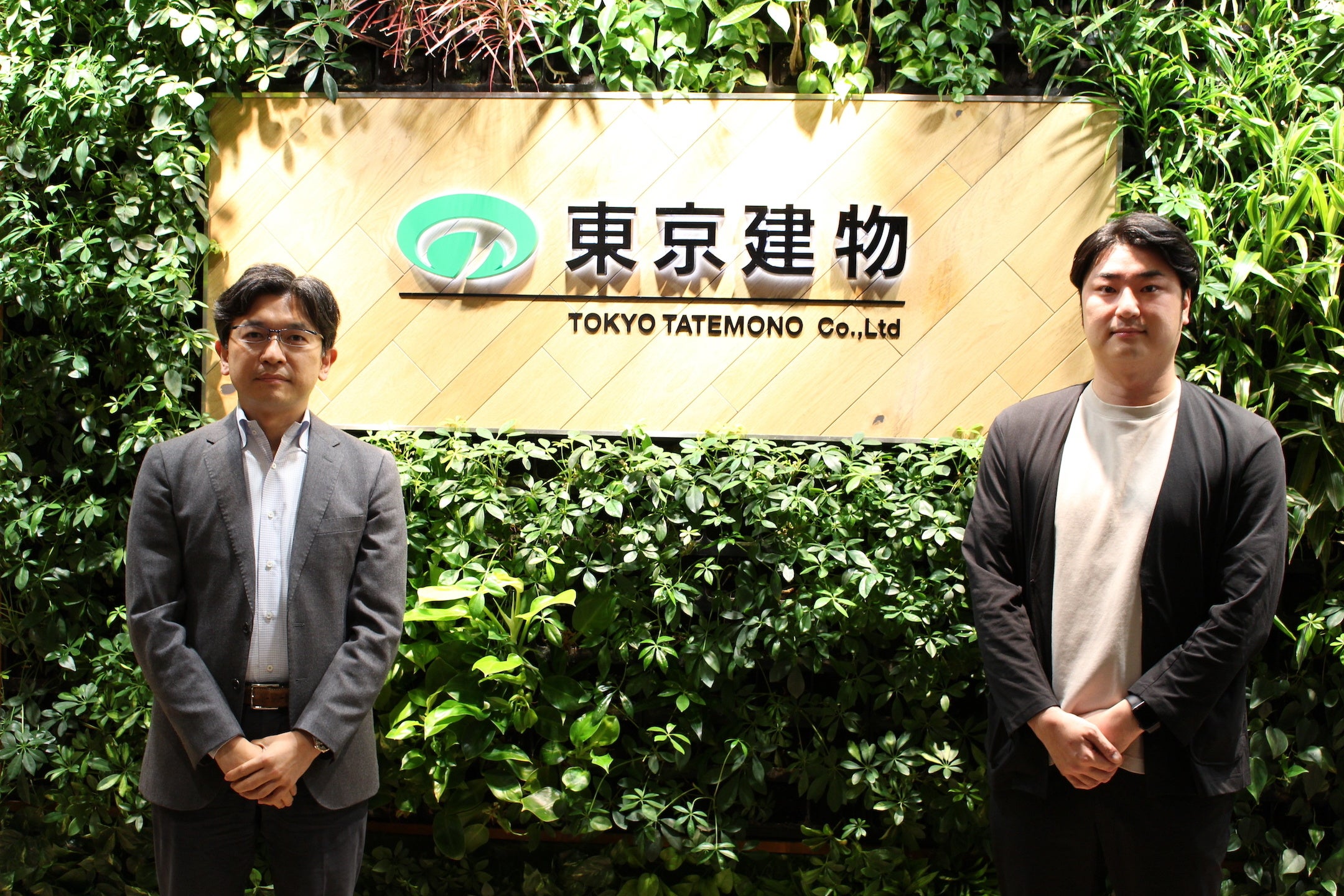 （左：人事部 人事企画グループ 健康経営・ダイバーシティ推進グループ グループリーダー 今井靖様、右：経営企画部 課長代理 池亀立哉様）