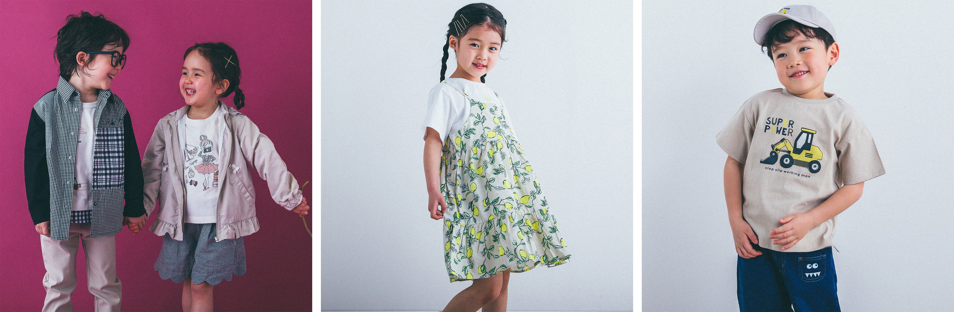 株式会社ベベが展開する子ども服ブランド「SLAP SLIP」