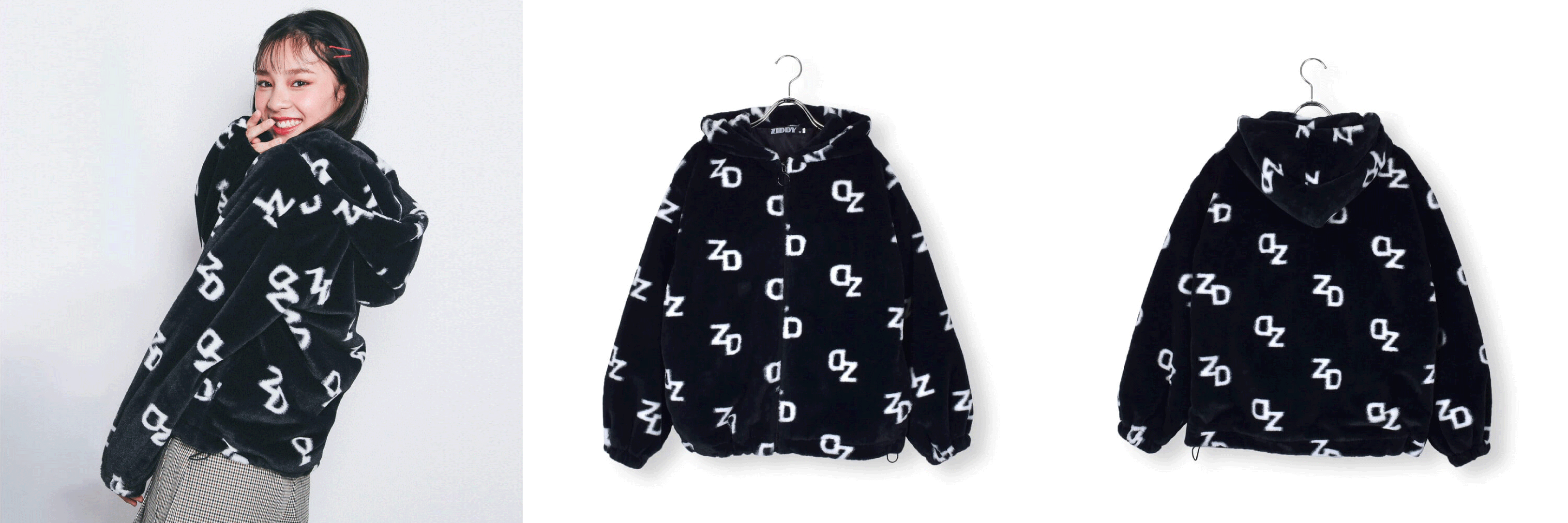 カラー：ブラック系 サイズ：130-160cm ￥5,940（税込）