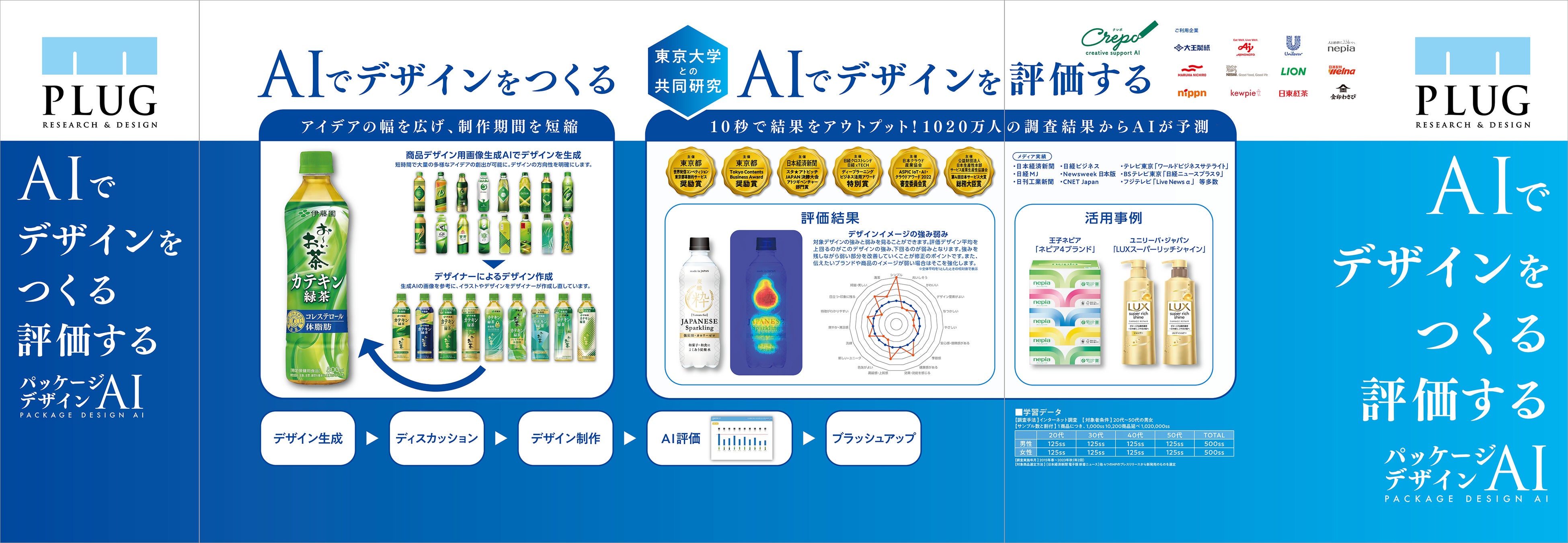 【 あっけ】ページ　　リクエスト商品のため デザインを創り、評価するAIをFOODEX JAPAN 2024に出展 | 株式会社