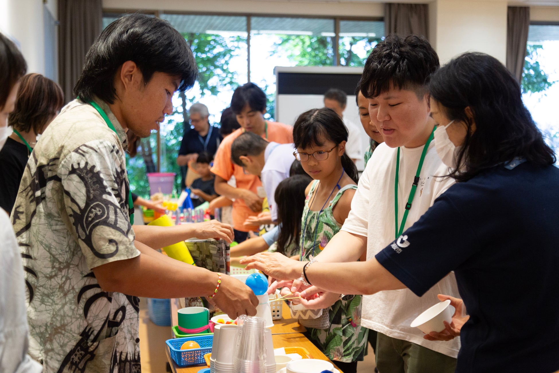 ▲これまでのワークショップの様子 8月11日「KITAの実験室」