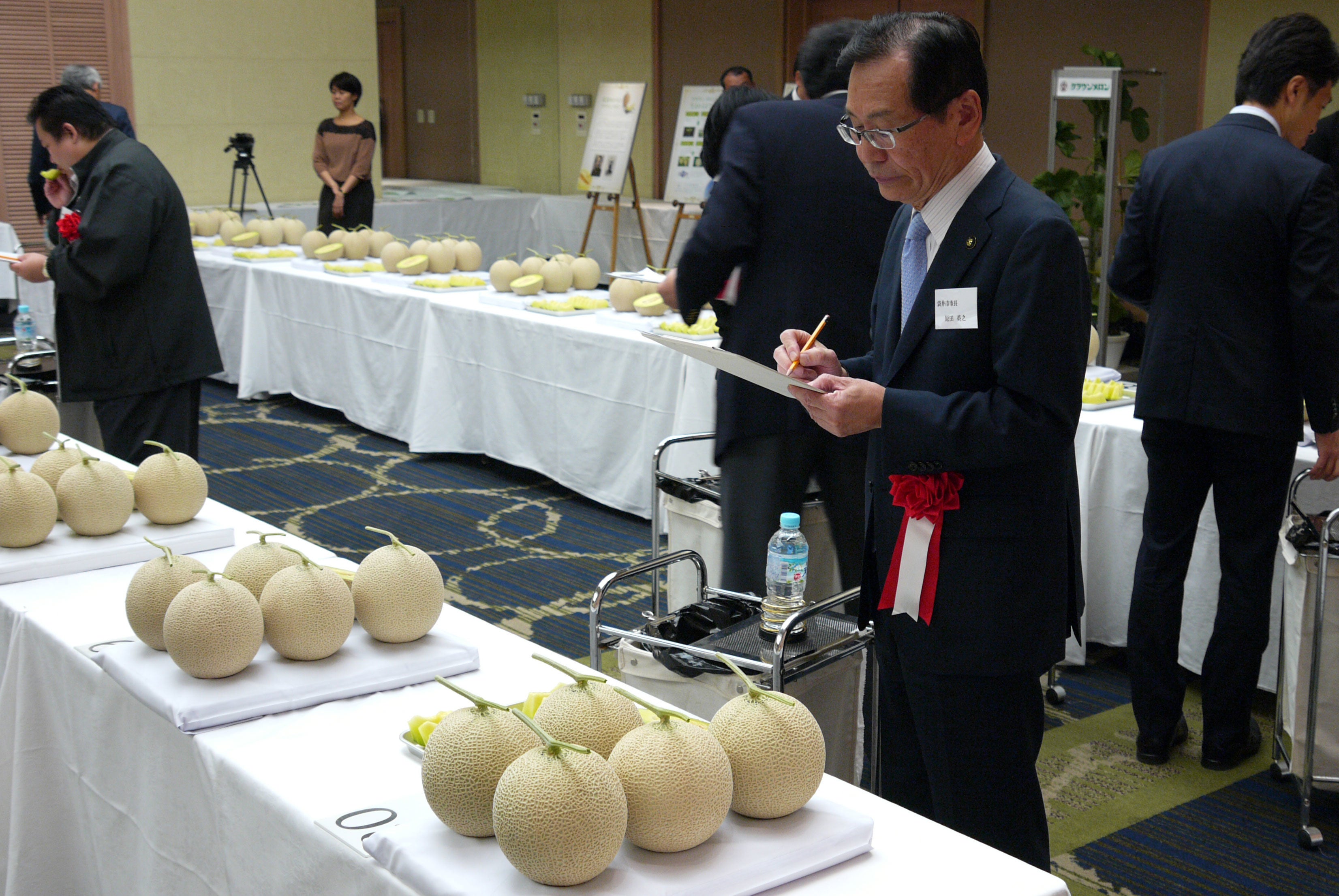 以前に行われた品評会の様子