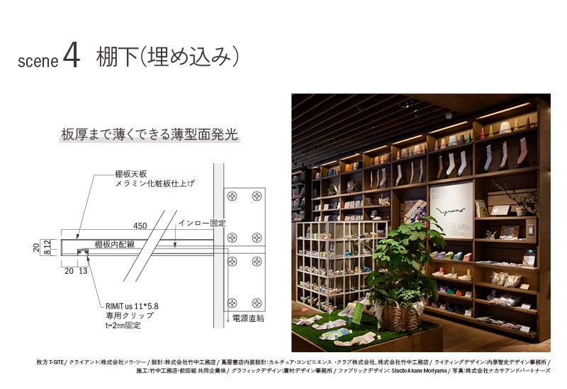 scene4_棚下（埋め込み）板厚まで薄くできる薄型面発光