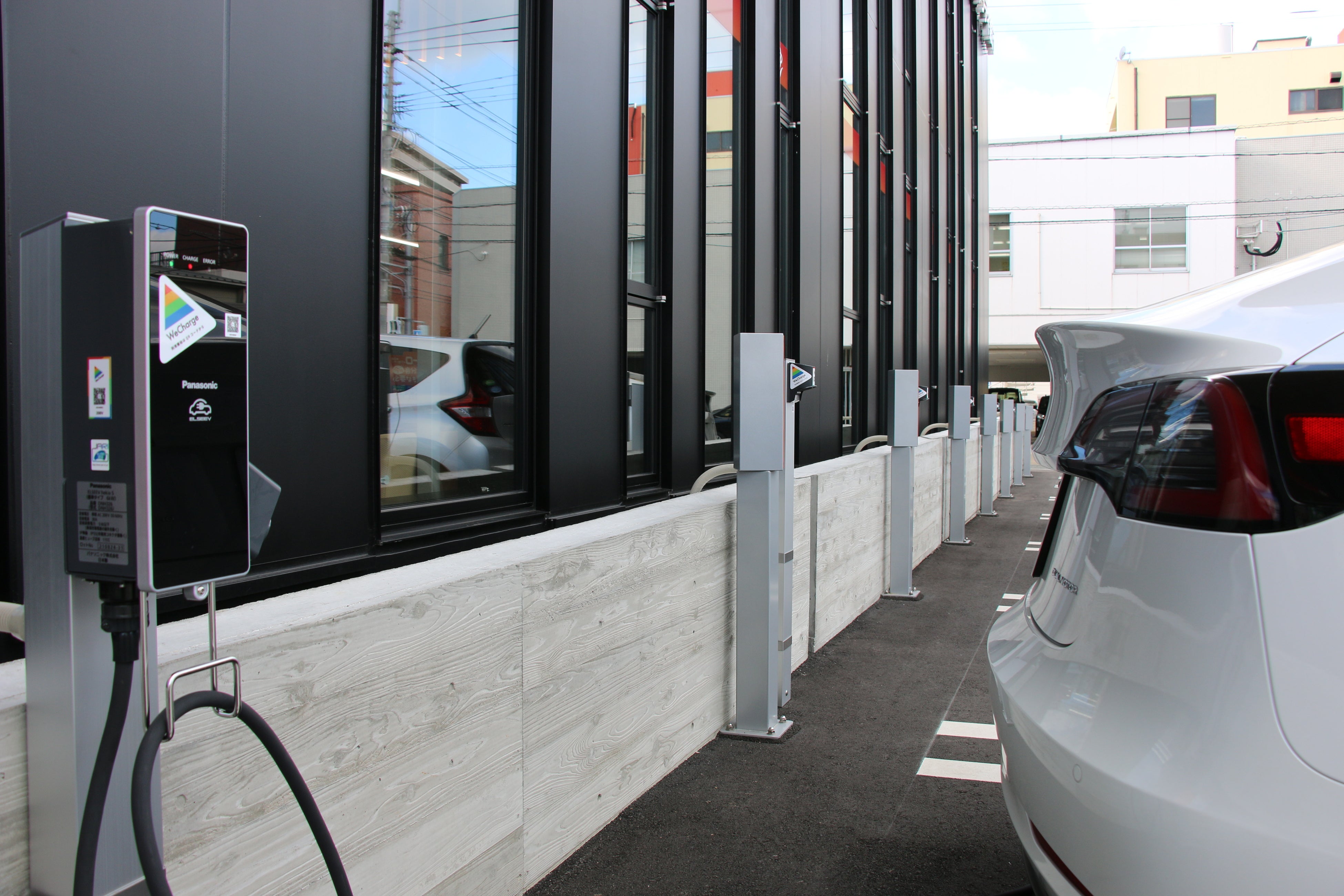 WeCharge充電場所　西日本シティ銀行糸島支店