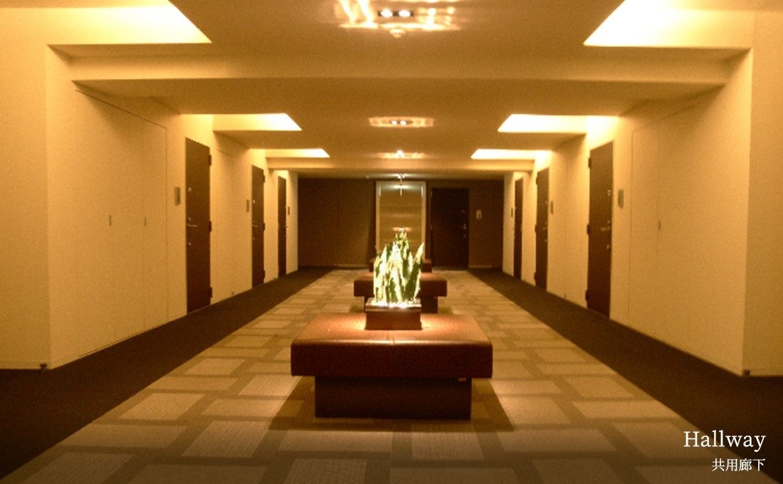 広々とした共有スペース