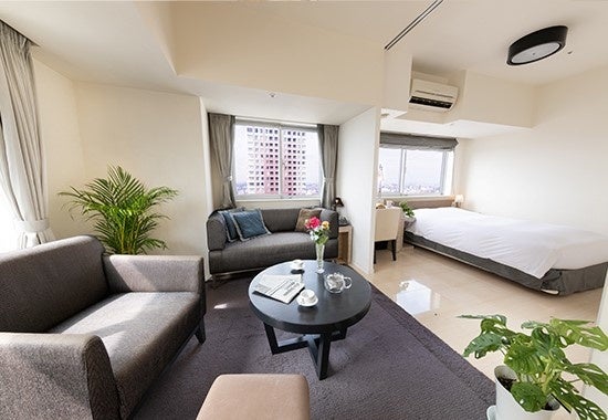 家具家電はもちろん上質なアメニティを用意