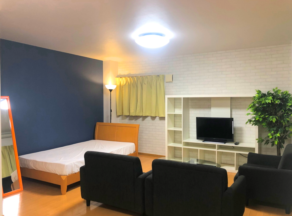 シンプルなくつろぎの室内