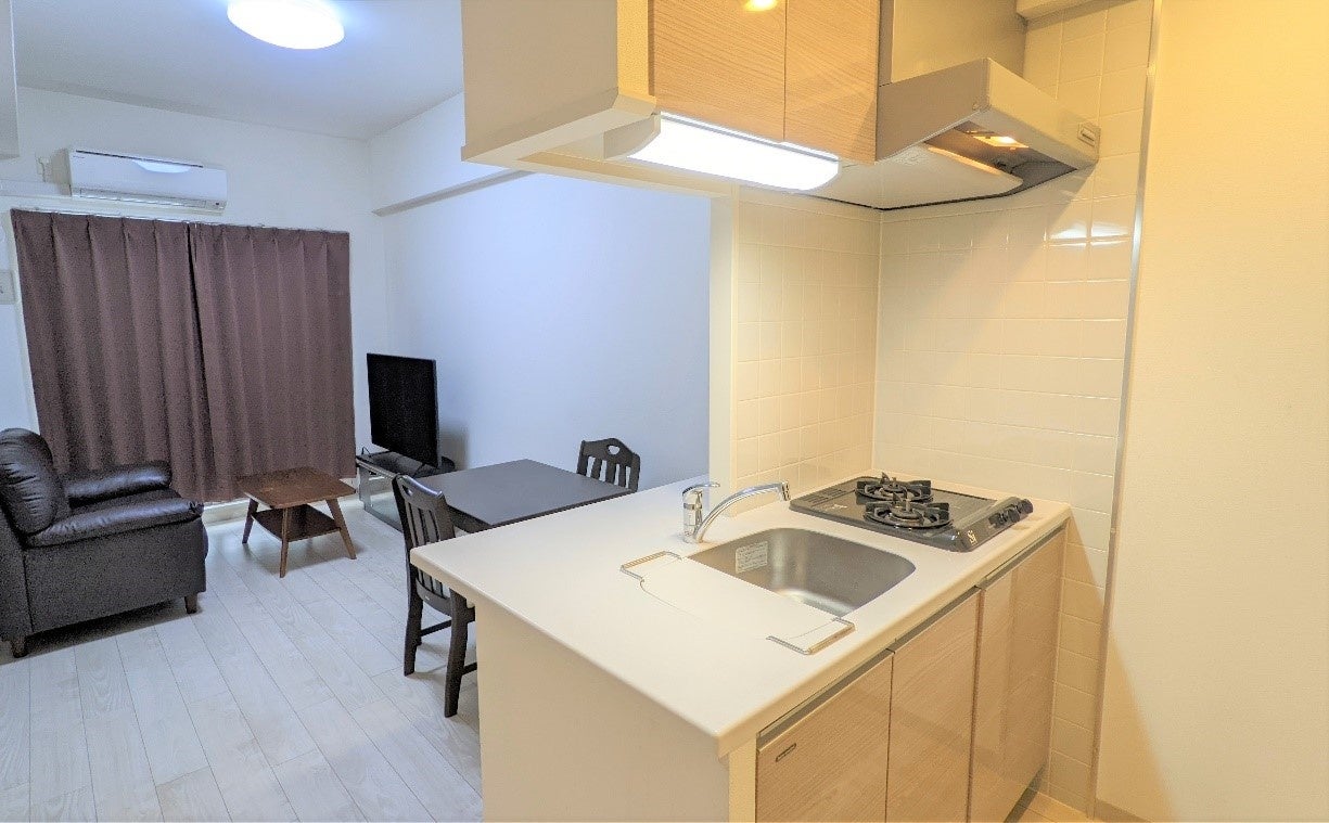 2口ガスコンロ、空気清浄機、ウォークインクローゼット付のお部屋