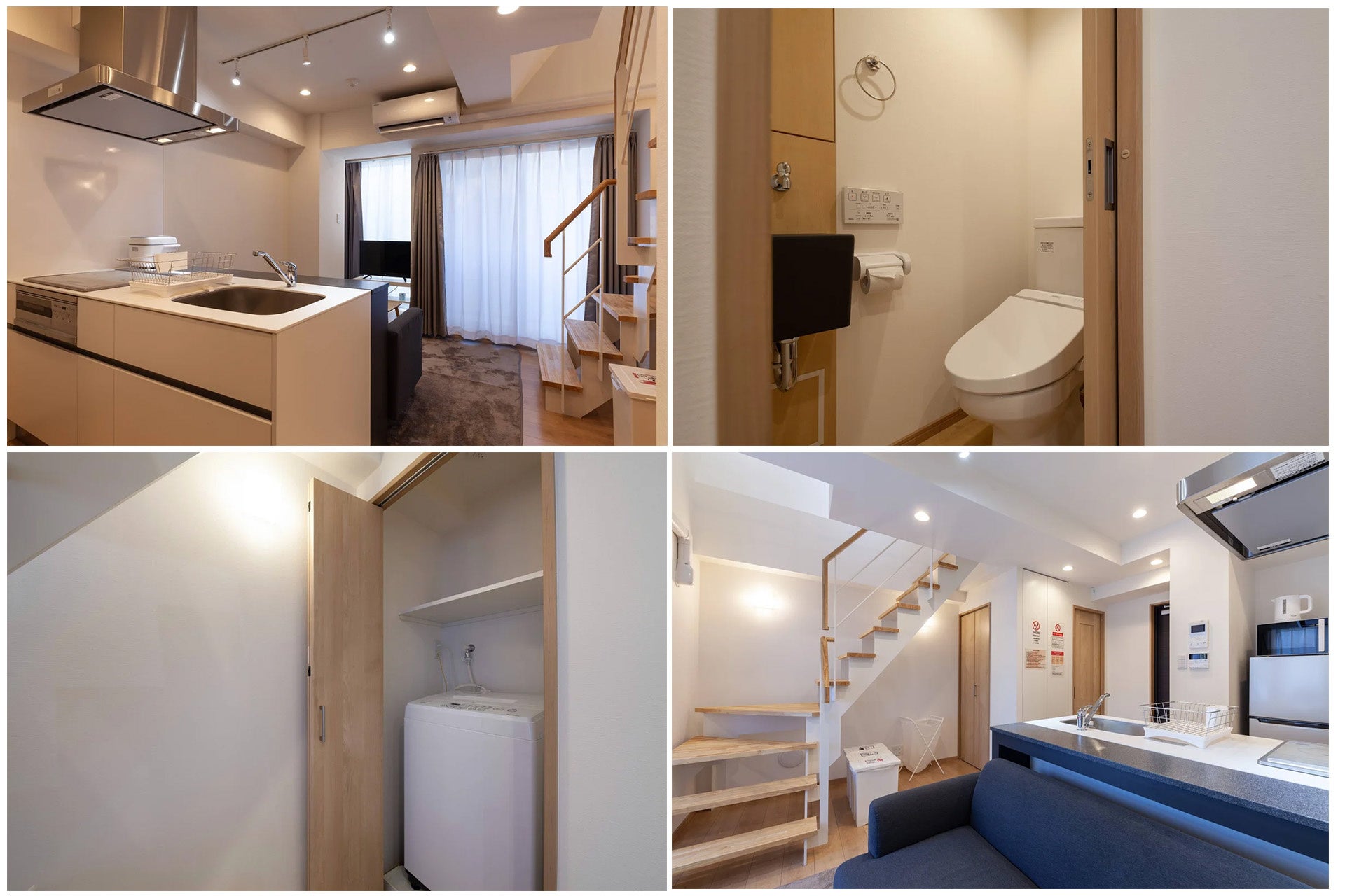 メゾネットタイプの広々としたお部屋