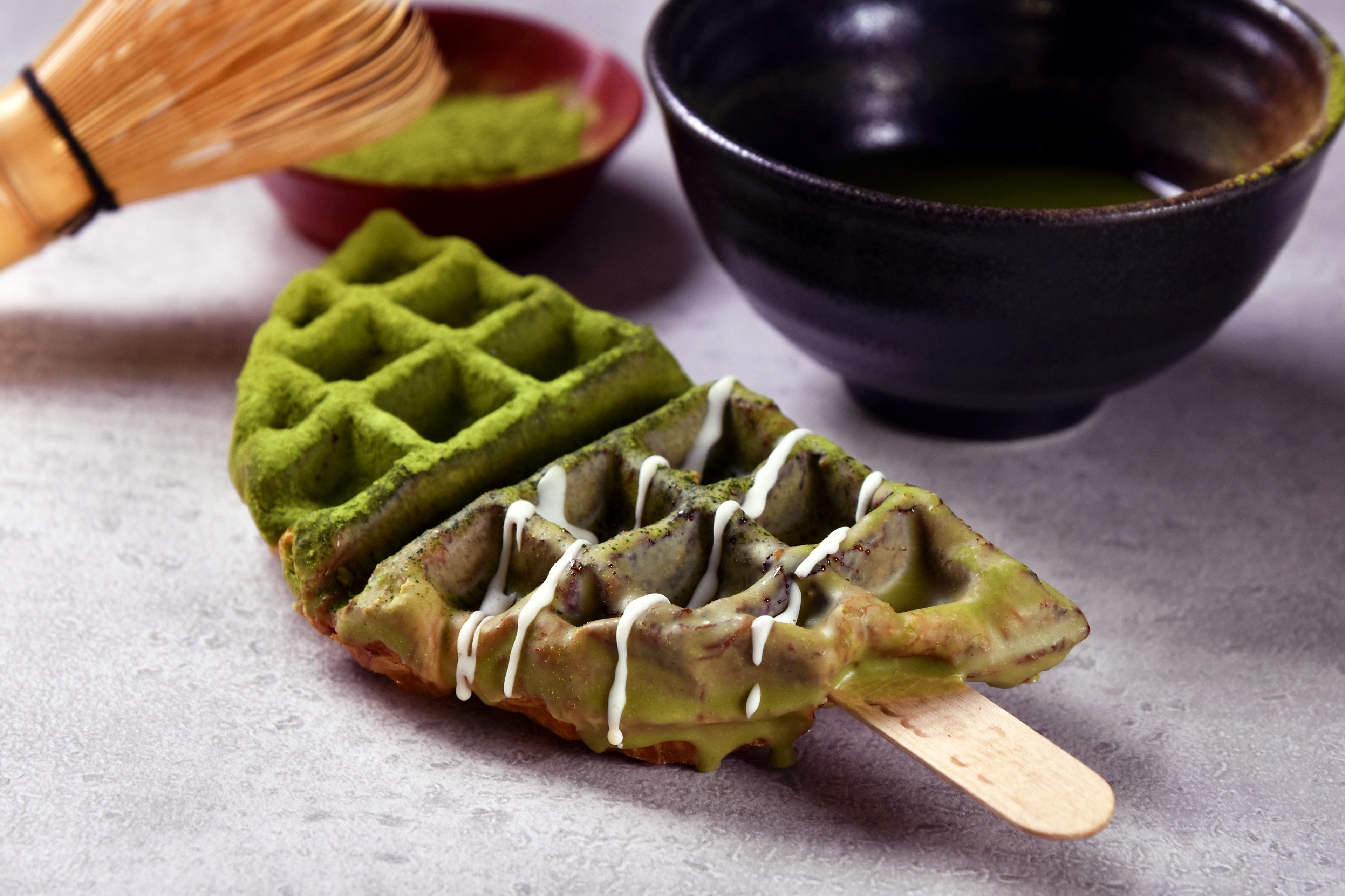 抹茶クロッフル（イメージ）