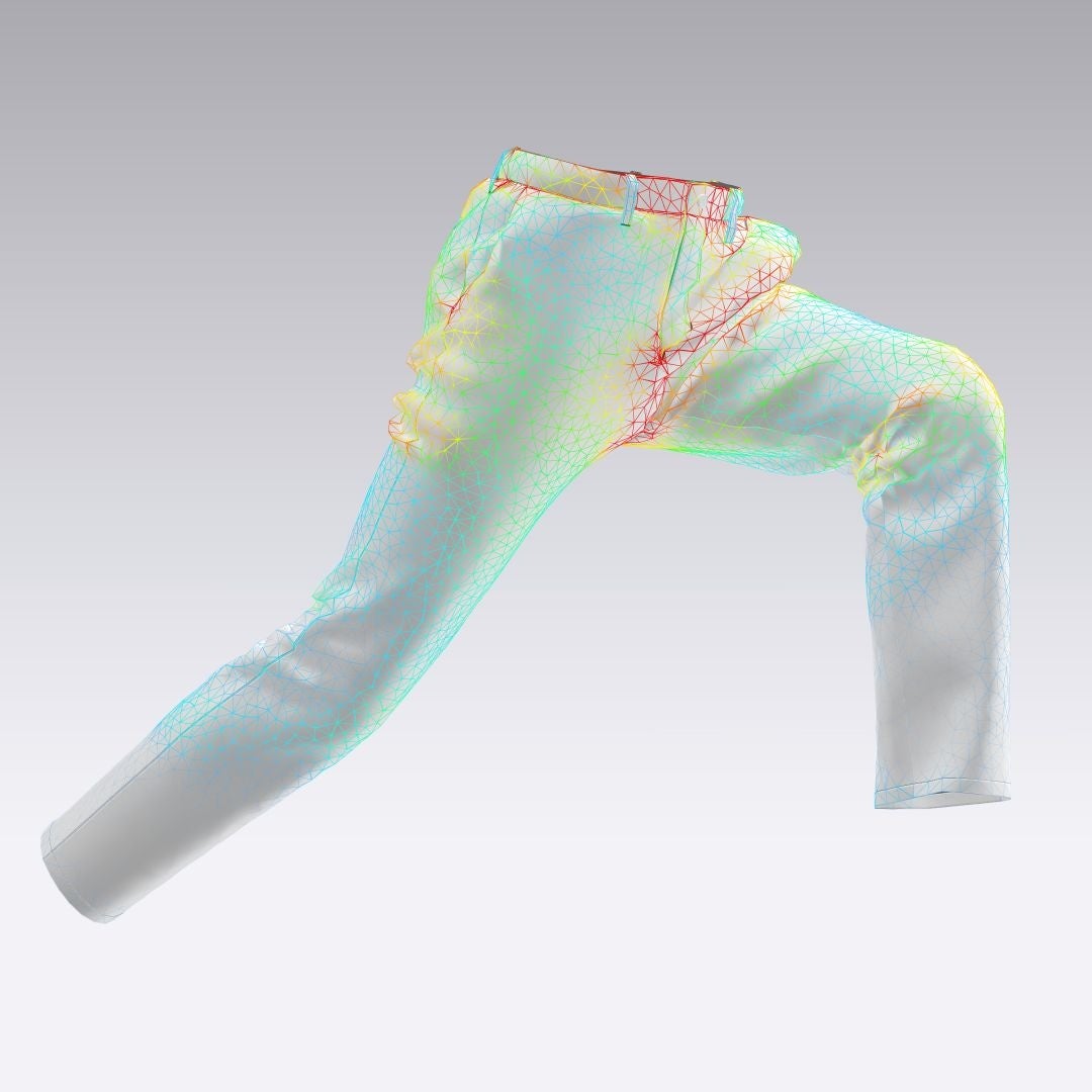 ３D動作着圧検証のイメージ