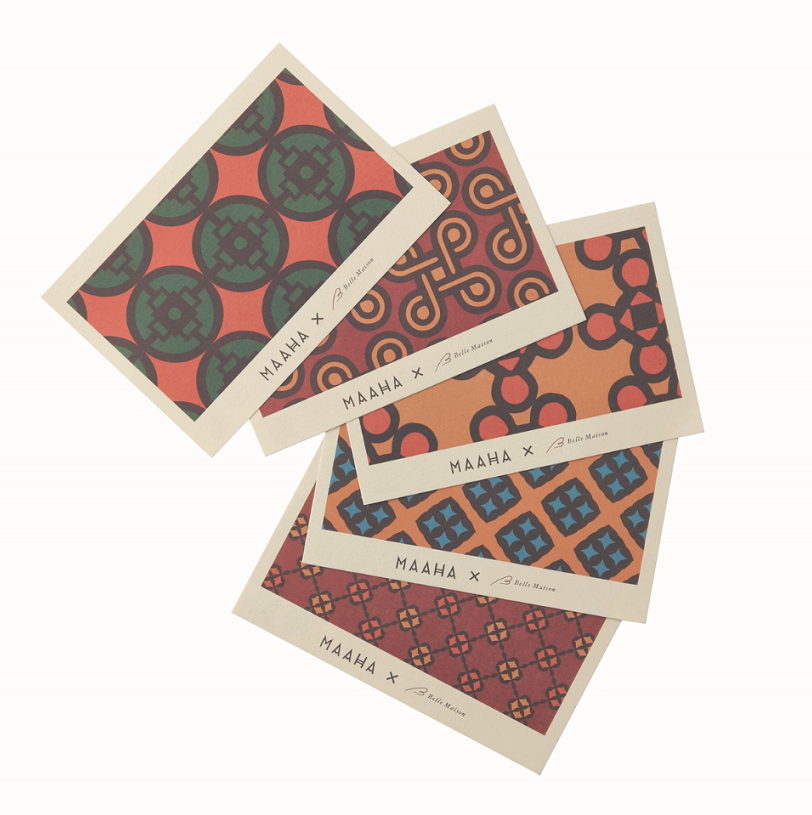 「MAAHA×Belle Maison」コラボポストカード