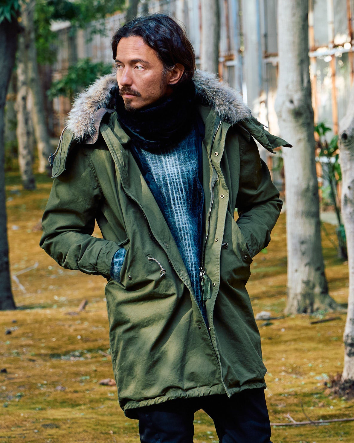 【新品・タグ付き】 今期新作 BRIEFING ウィンドブルゾン カーキ M wjk、2025 A/W COLLECTION 期間限定ショールームをオープン。- 新作