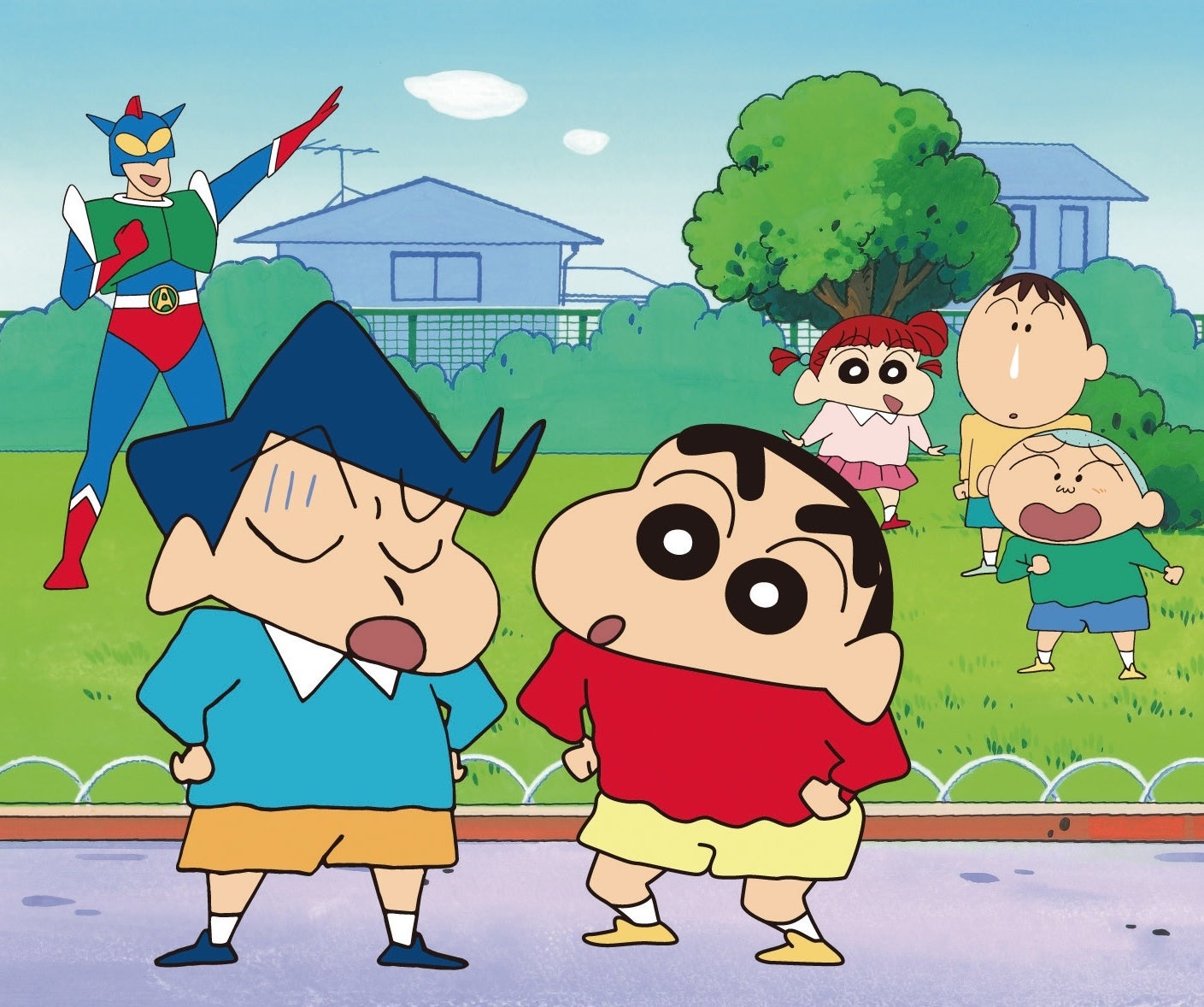 〈Ⓒ臼井儀人／双葉社・シンエイ・テレビ朝日・ＡＤＫ〉