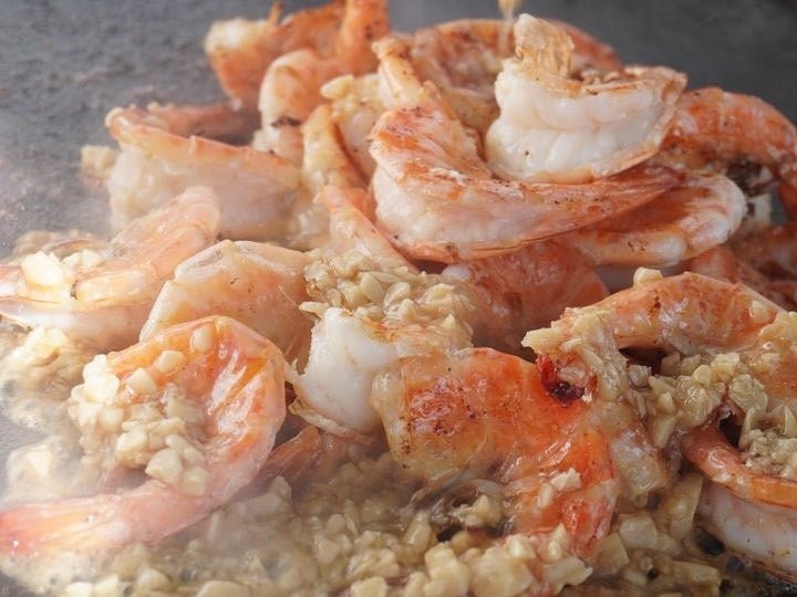 ガーリックシュリンプ（6P）　1,200円（税込）