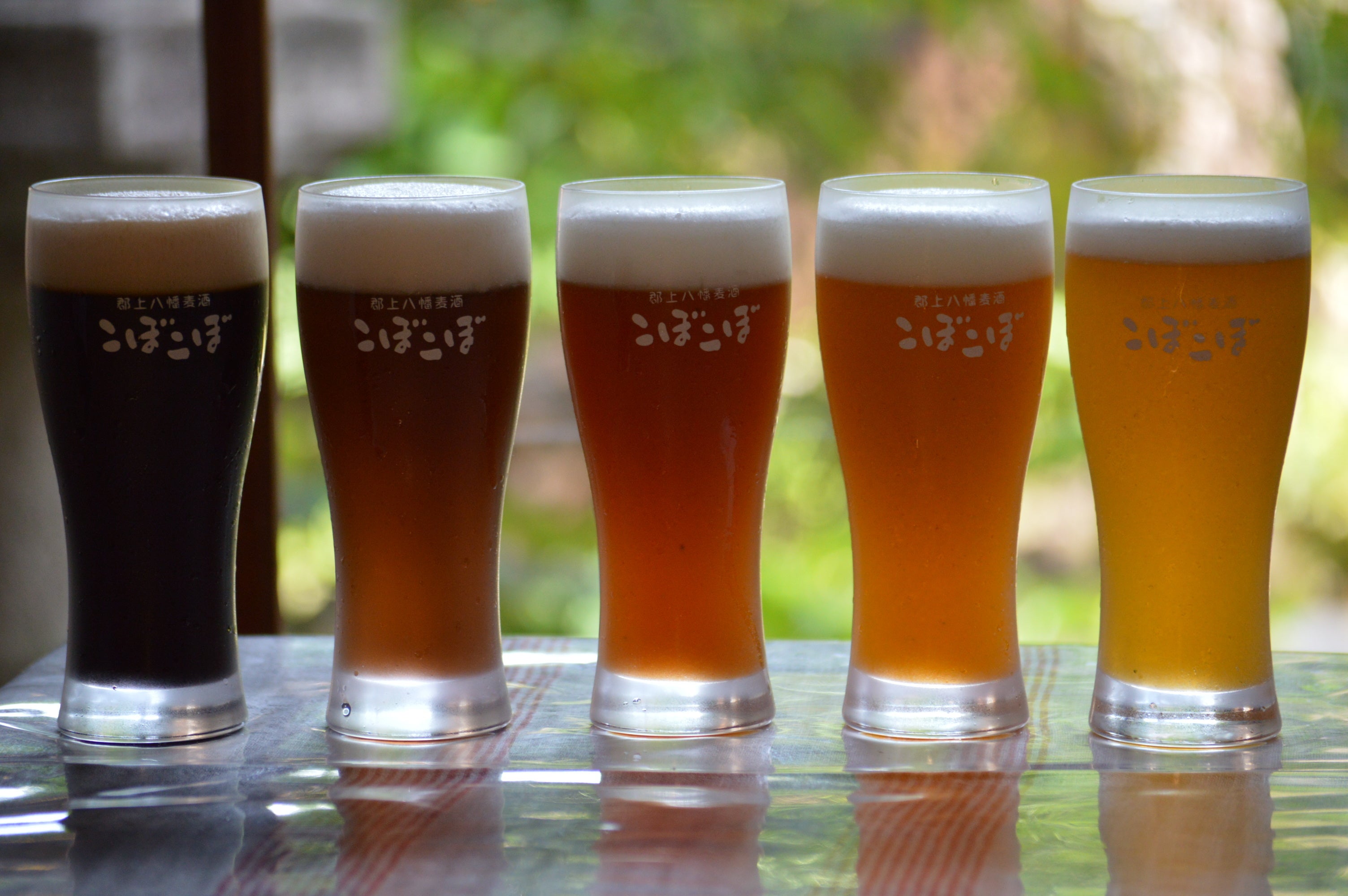 郡上八幡麦酒こぼこぼ　12オンス700円（税込）