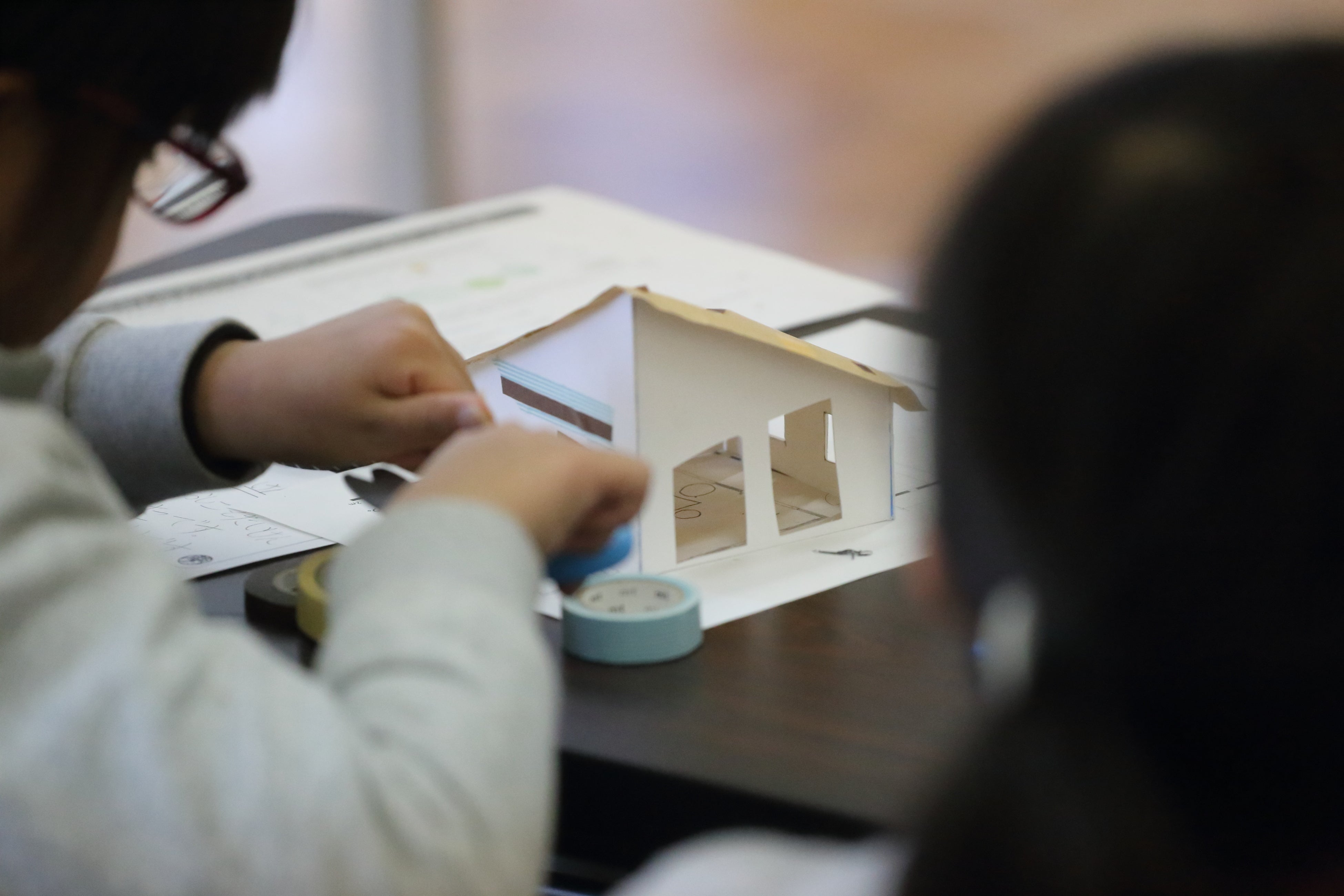 ＜建築家体験＞