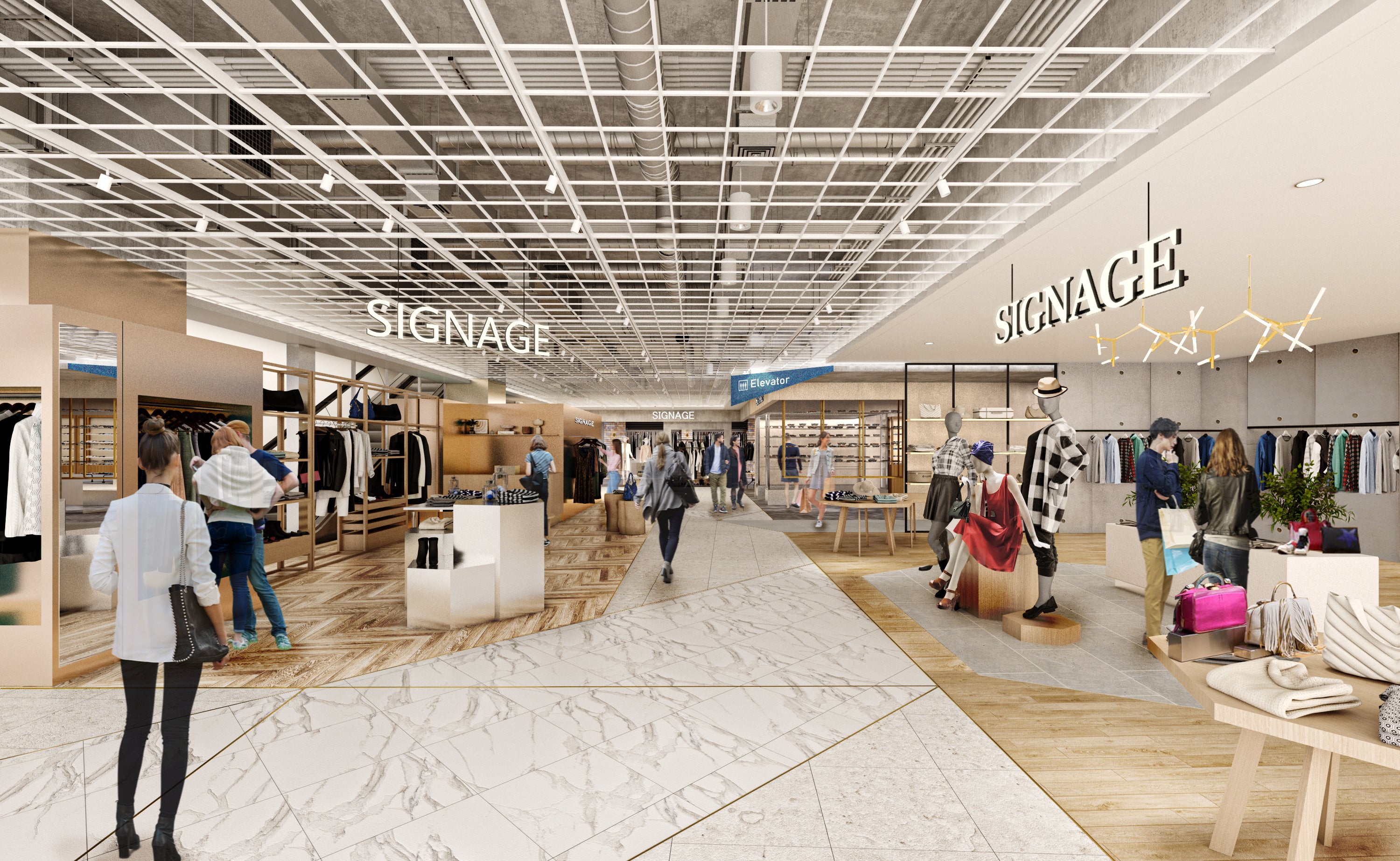 新宿駅東南口商業施設「Flags（フラッグス）」2022年冬のグランド