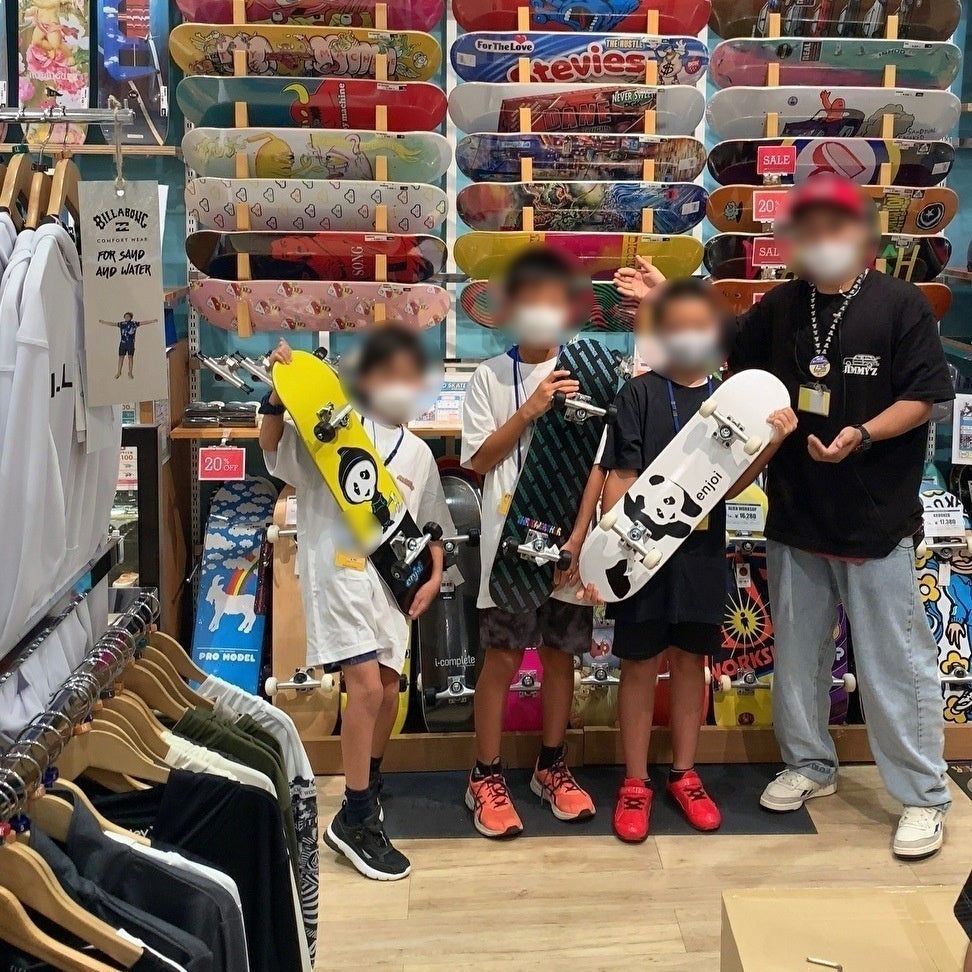 ＜ビナウォーク　おしごと体験の様子＞