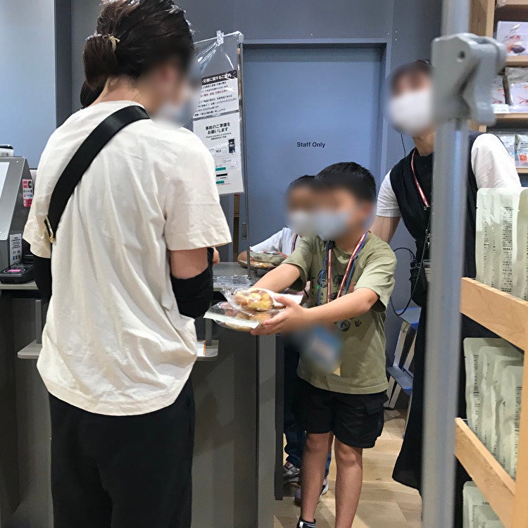 ＜経堂コルティ　おしごと体験の様子＞