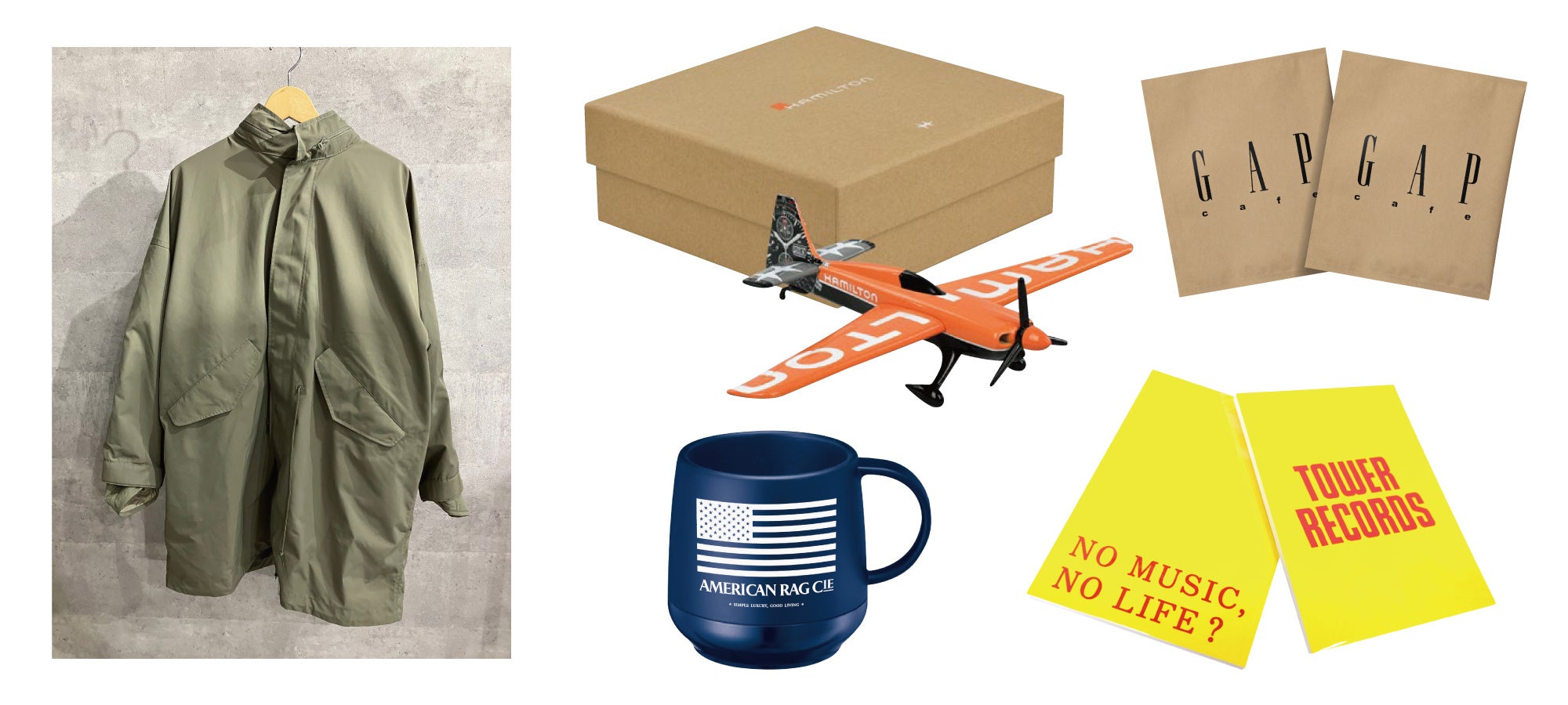 ＜各店協賛アイテム一例＞