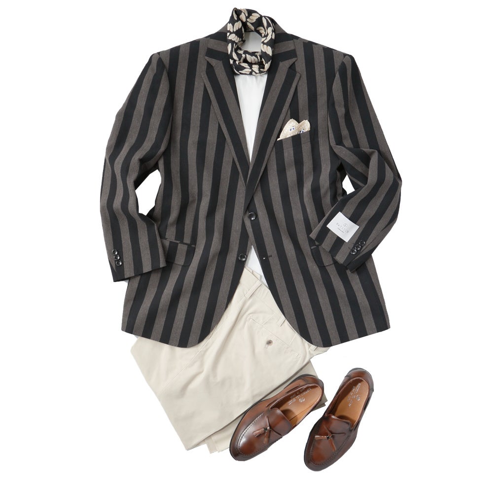 JAPAN FABRIC　S2Bジャケット シロクロ