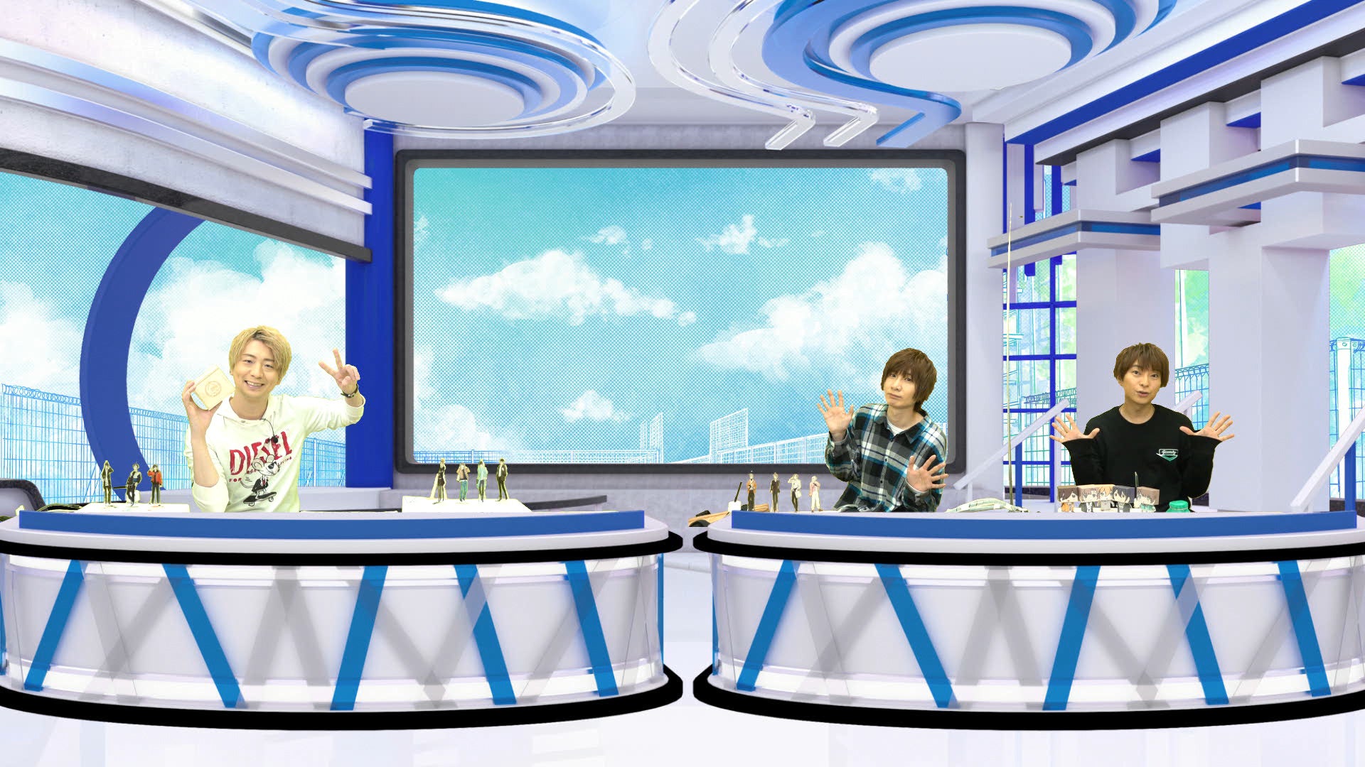 2月10日に配信された番組では、出演声優と一緒に視聴者が3rdCD発売をお祝い！