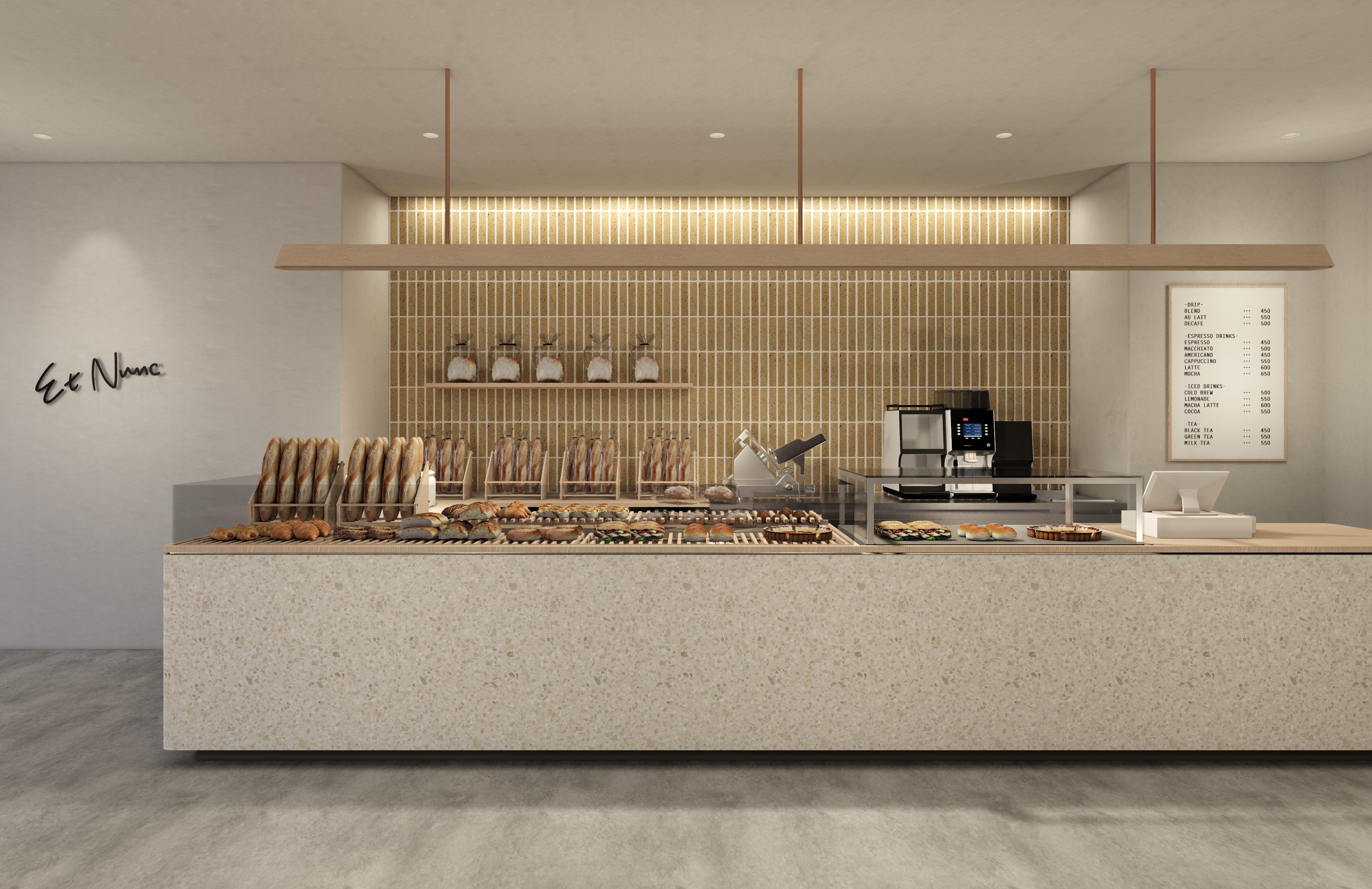 「Et Nunc」内観 パースイメージ