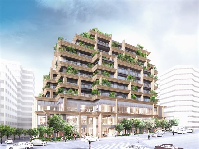 「Forestgate Daikanyama」MAIN棟 パースイメージ