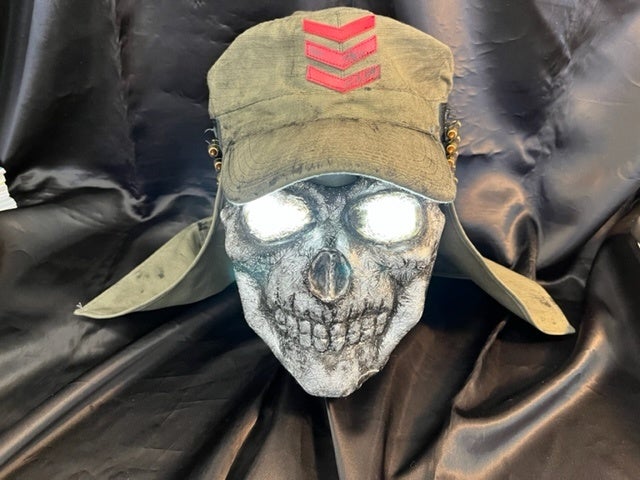 入場用お面LED搭載参考例