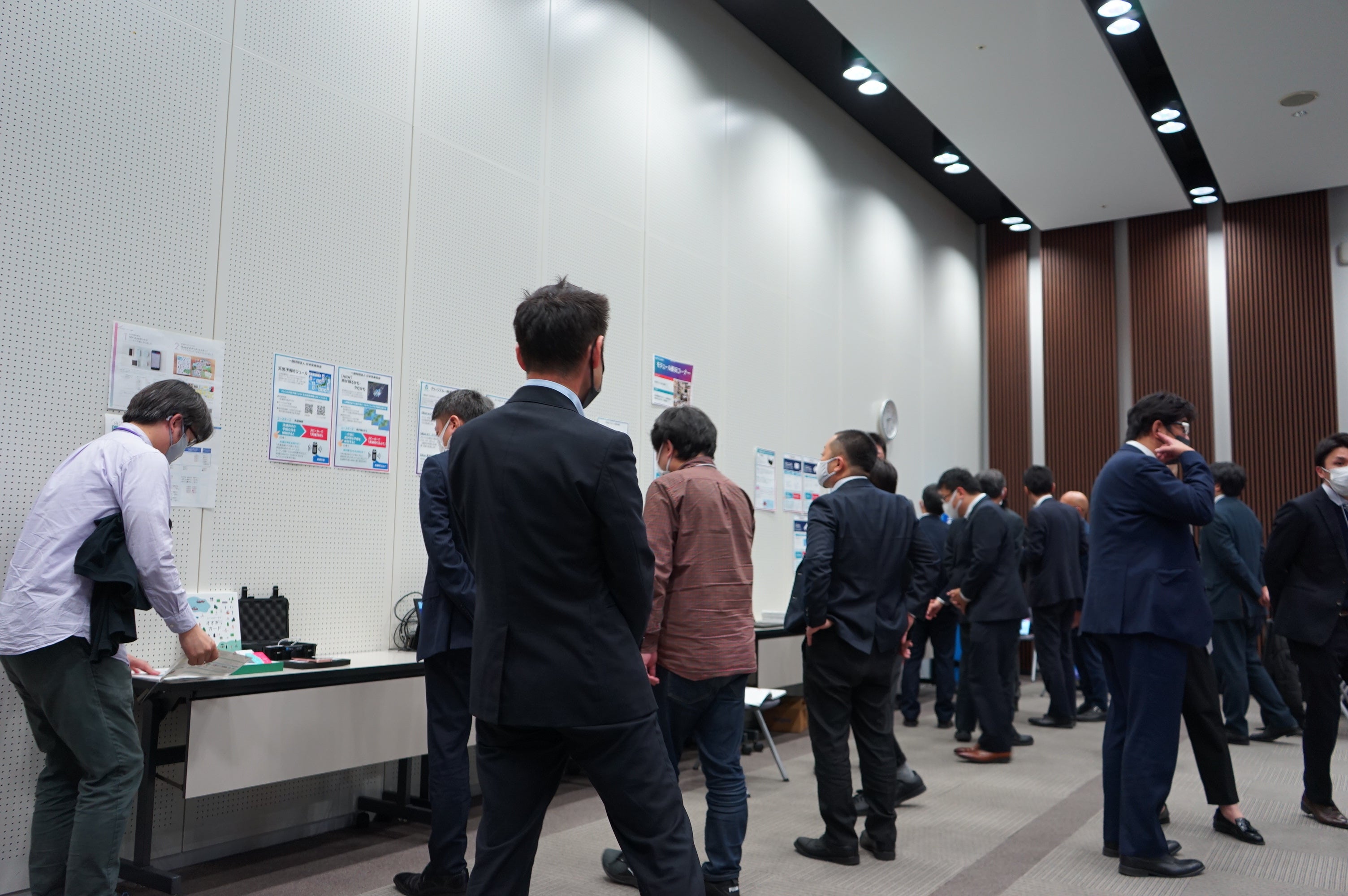 関東会場のモジュール展示の様子