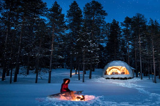 ウィンターグランピング（完成イメージ）
