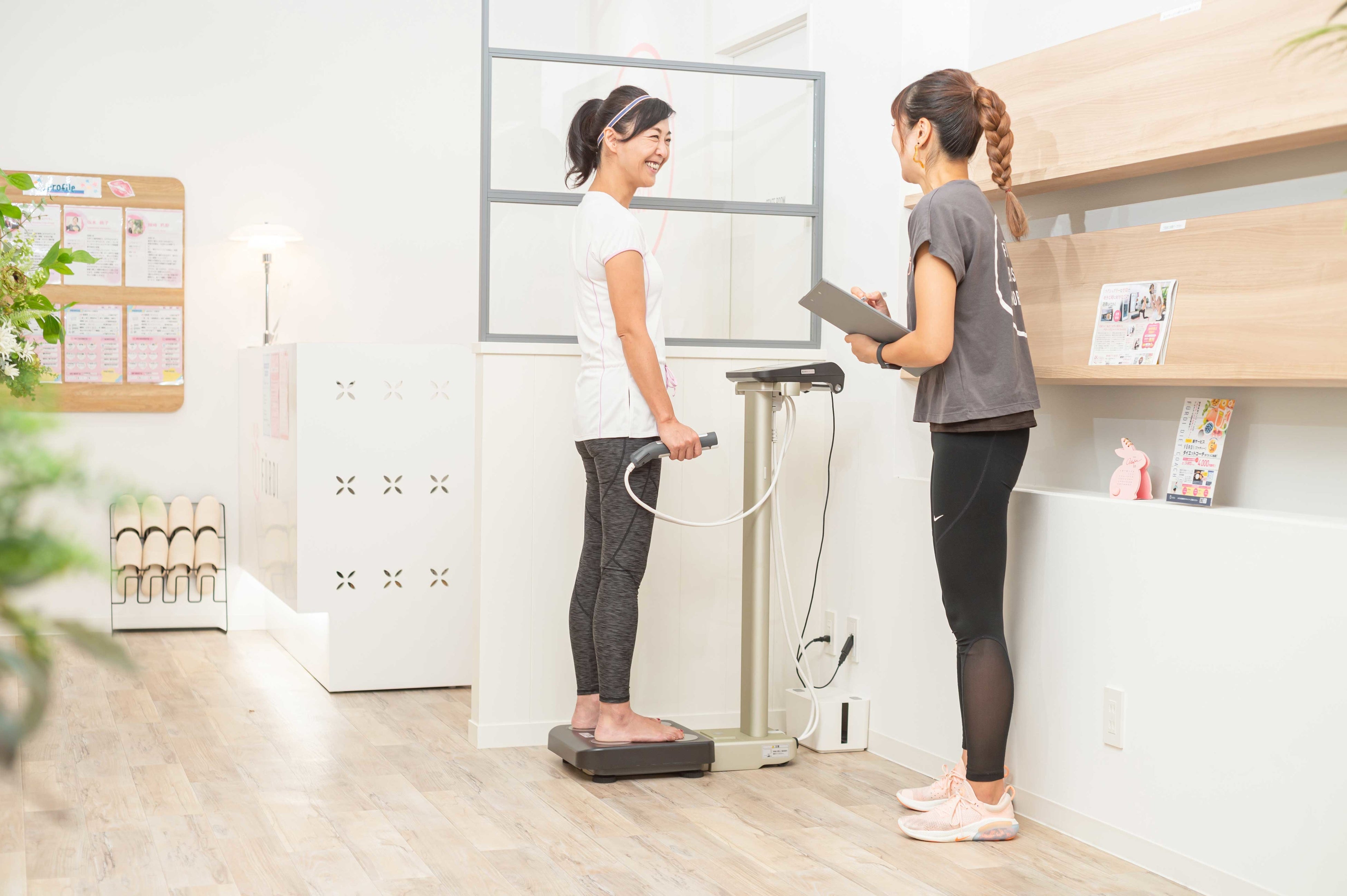 体組成計で定期的に身体の変化をチェック