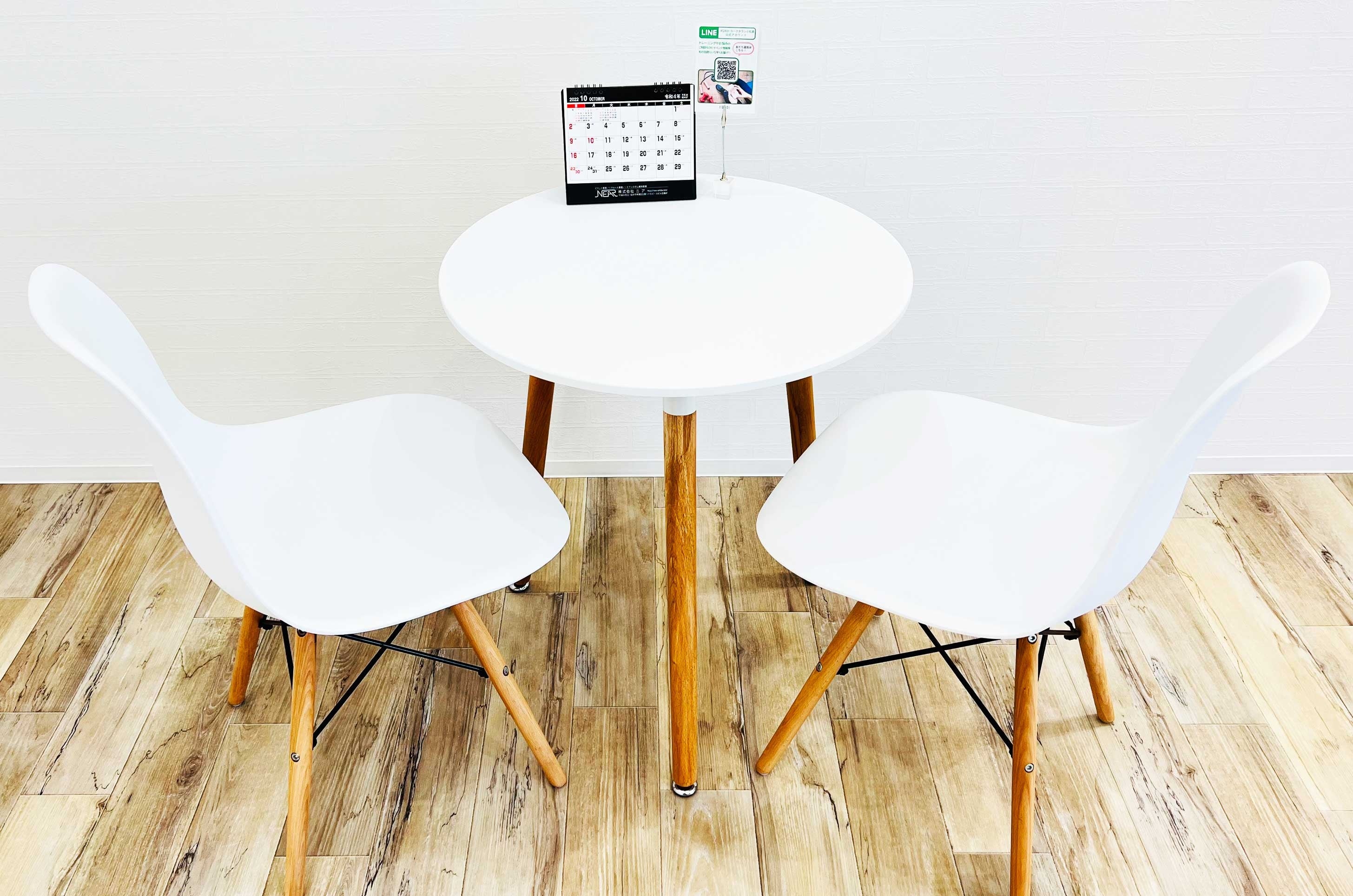 カウンセリングスペースで定期的にカウンセリングを行い、目標に合ったメニューに調整・変更いたします。