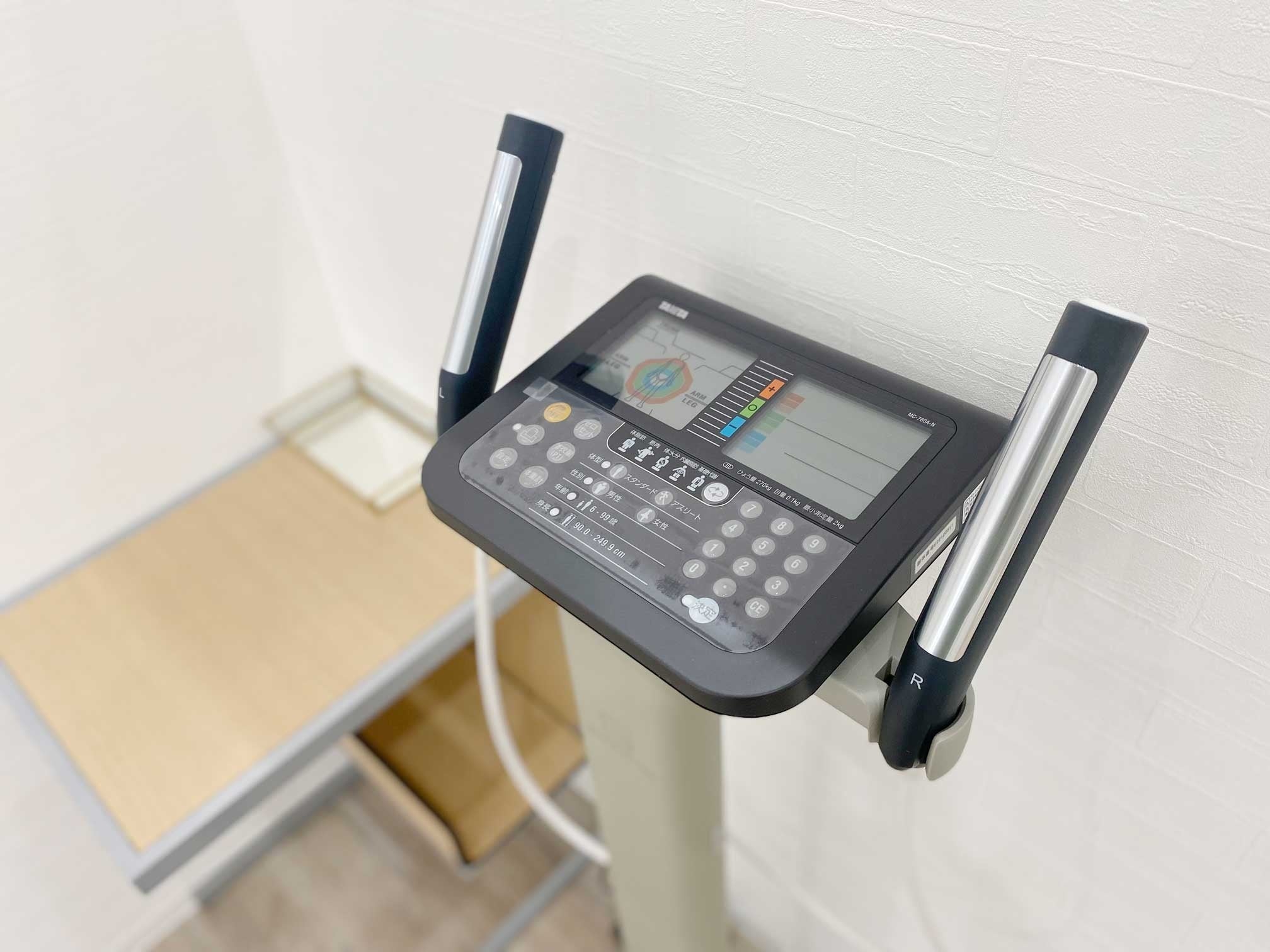 体組成計で定期的に身体の変化をチェック