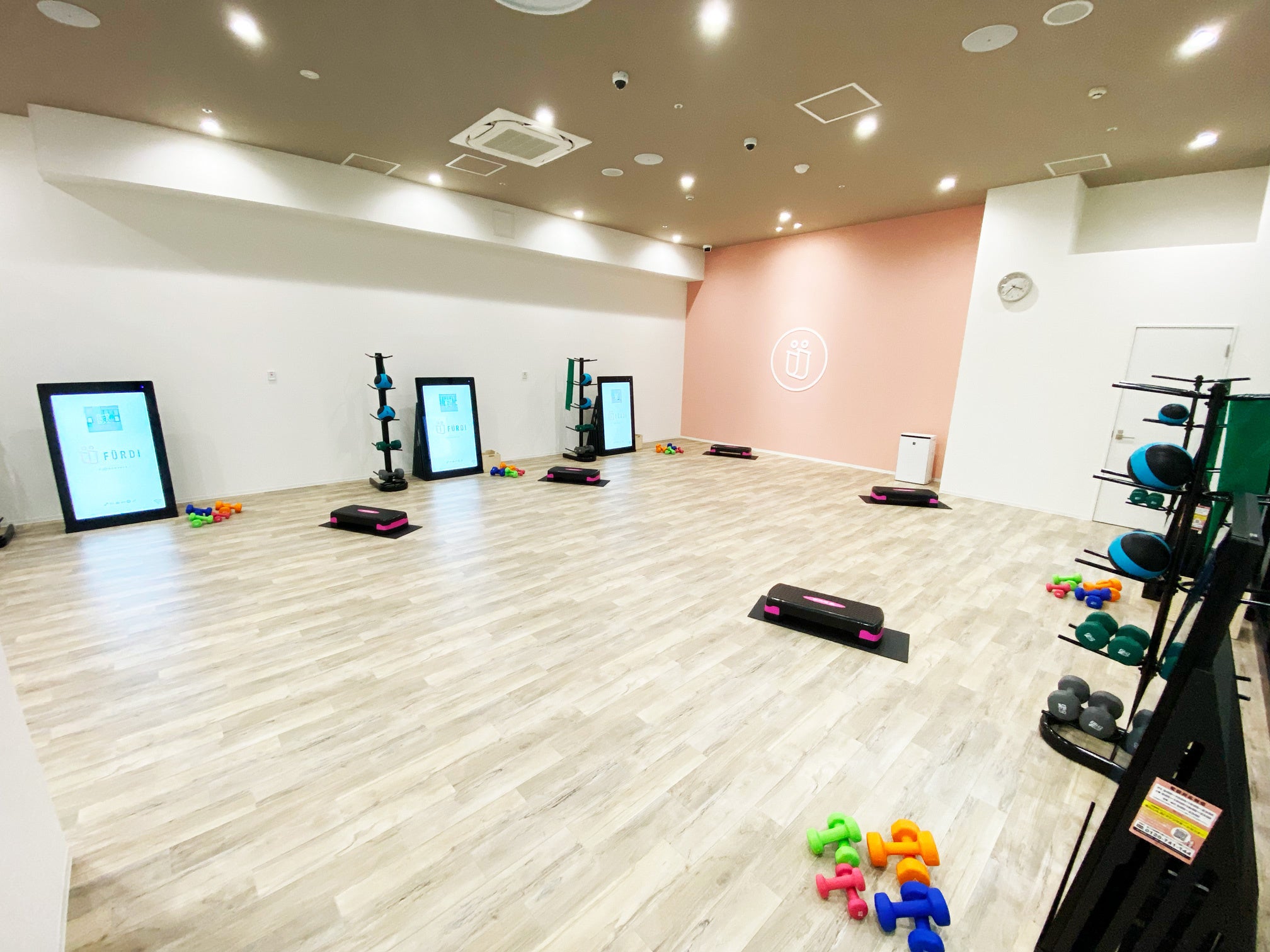 ダンベル・ボール・バンド等のアイテムを使ったパーソナルトレーニング