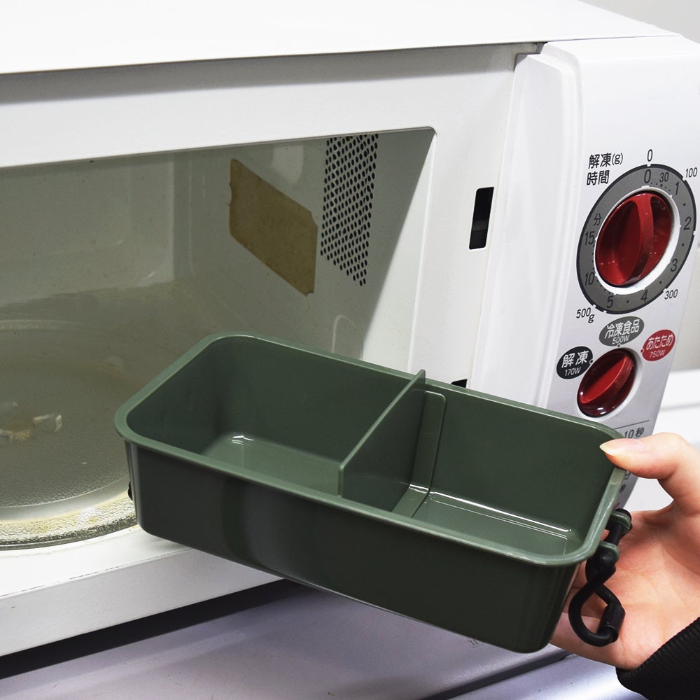 フタを外して電子レンジOK