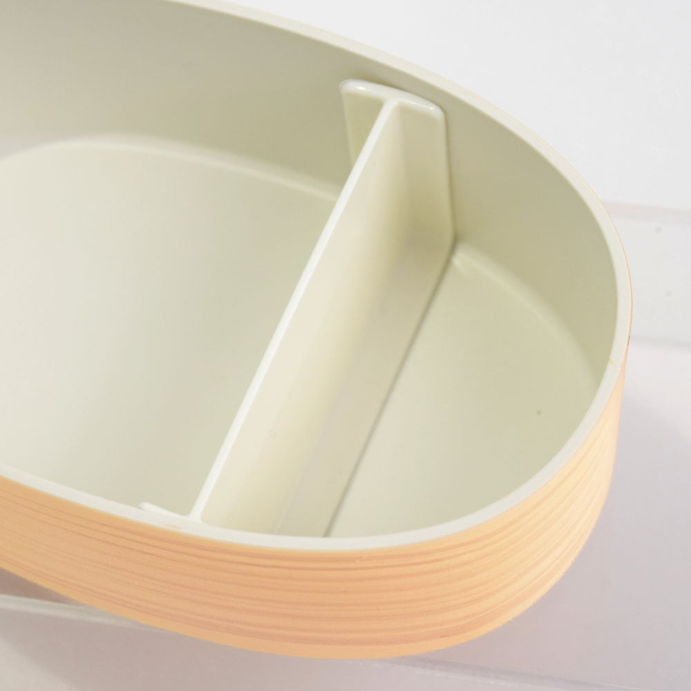 仕切り付き、本体は抗菌加工