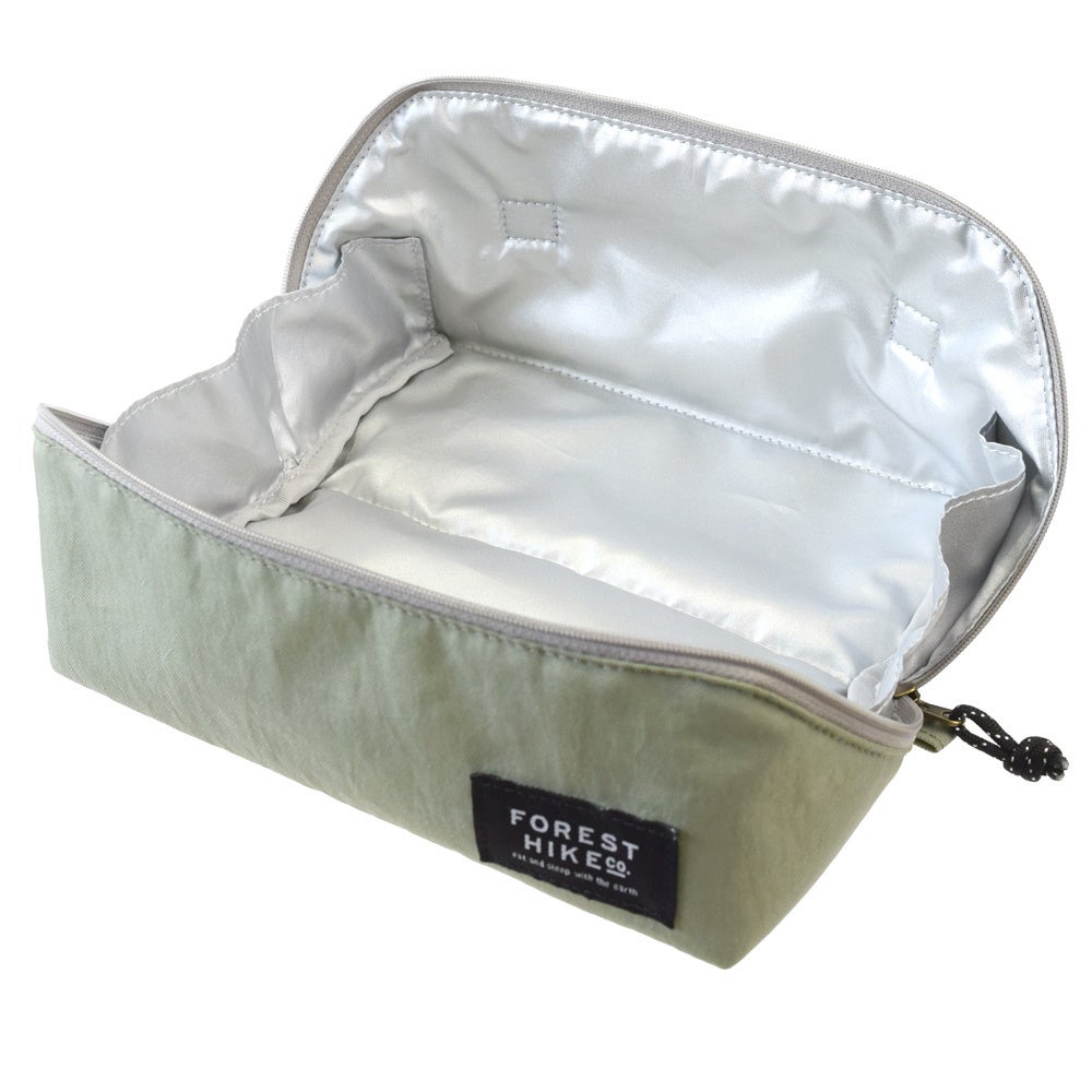 内側はお手入れのしやすいシルバーコーティング