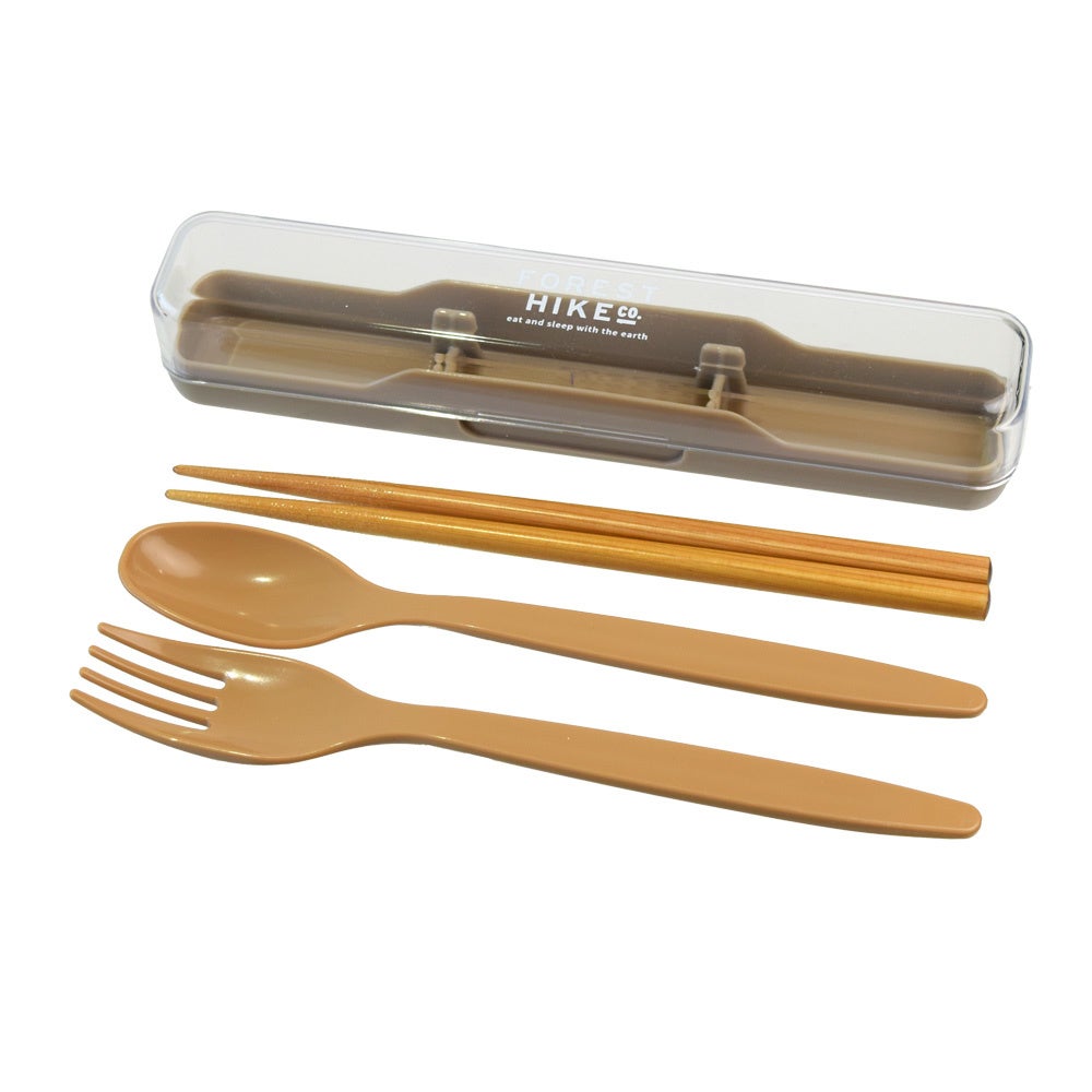 フォレストハイク　抗菌スリムトリオセット　ベージュ