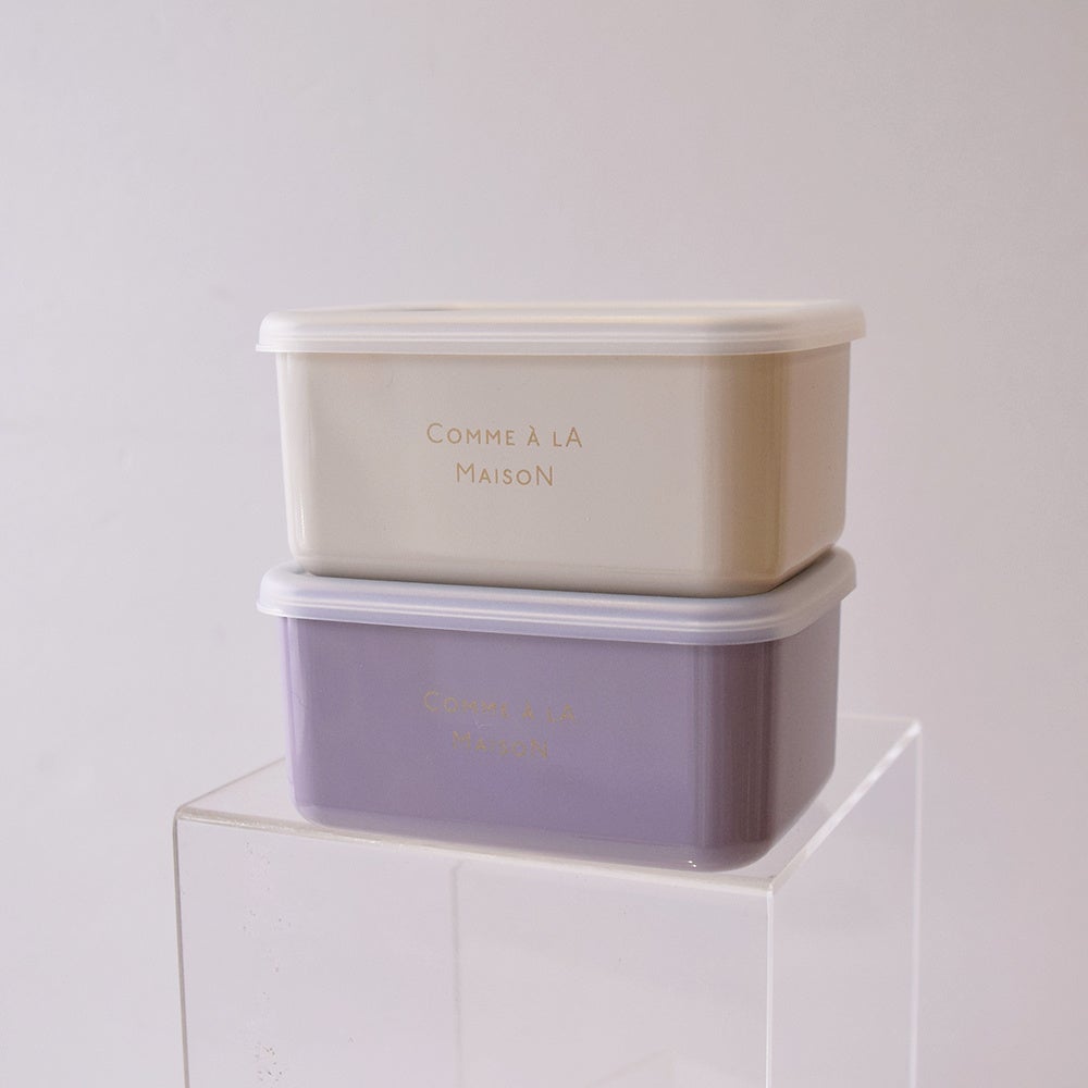 保存容器は積み重ねられます