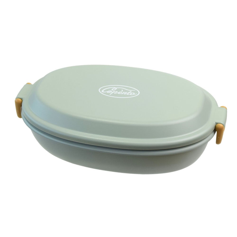 コペルト　抗菌食器にもなる１段ランチ　ミント