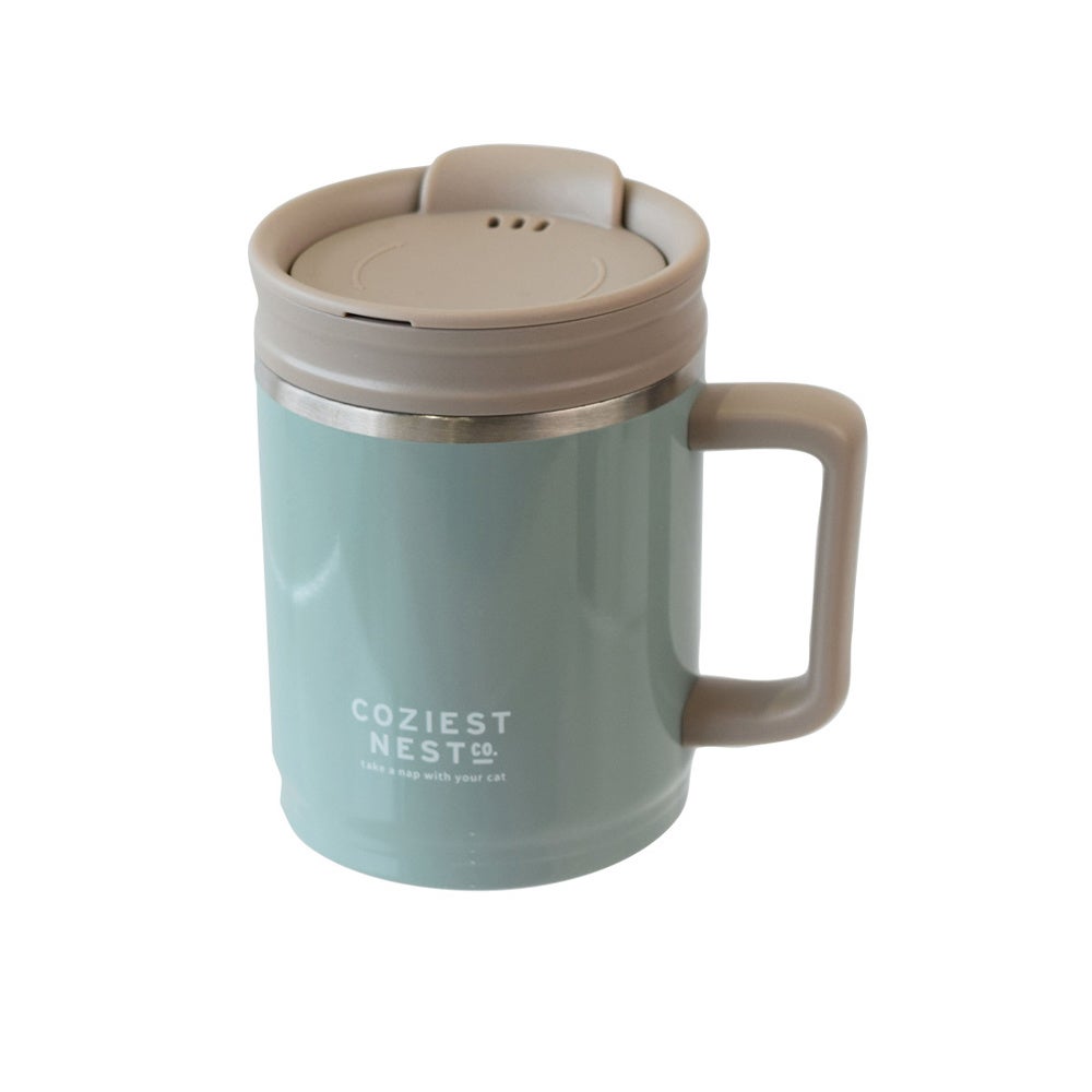 ネストコ　温められるステンレスサーモマグカップ　ミント