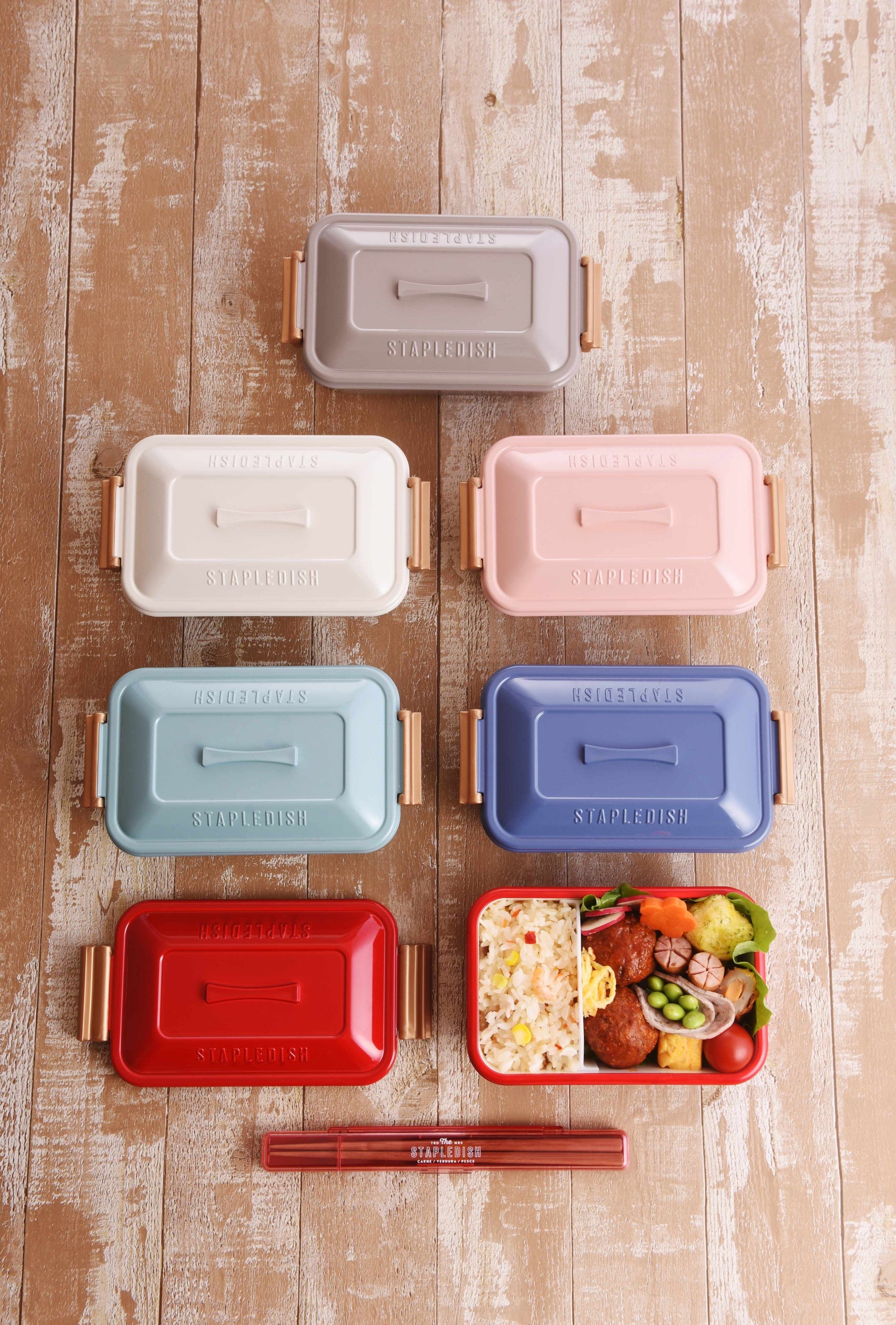 ステイプル　抗菌タイトランチ１段