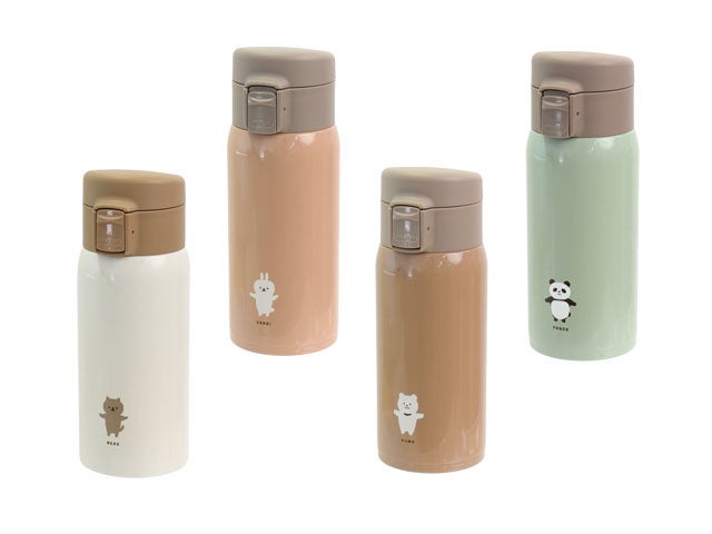 ムームー　ステンレスワンプッシュボトル