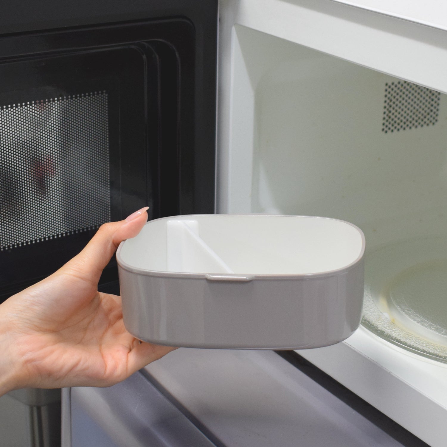 本体は電子レンジ対応