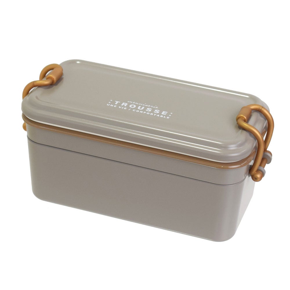 トルース　タイトランチ２段　グレー