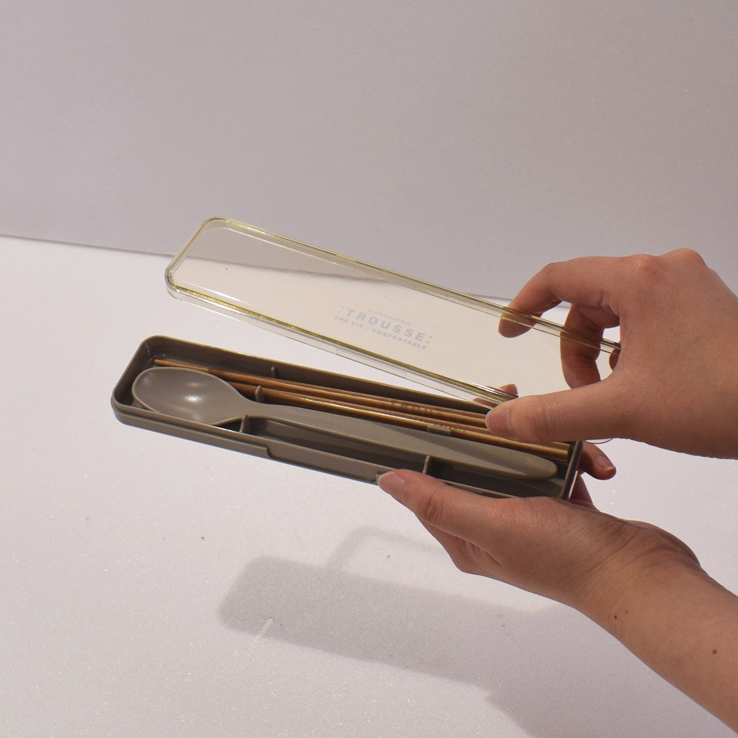 外せるフタで破損しにくい