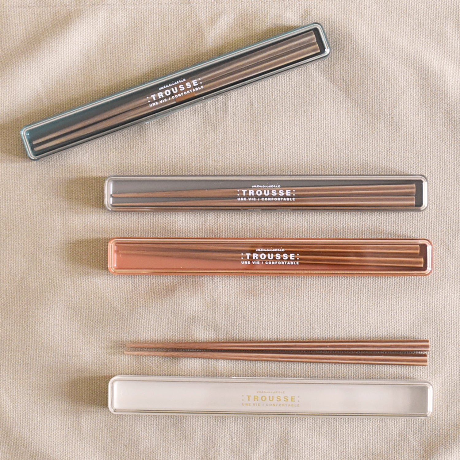 トルース　抗菌六角箸＆ケース