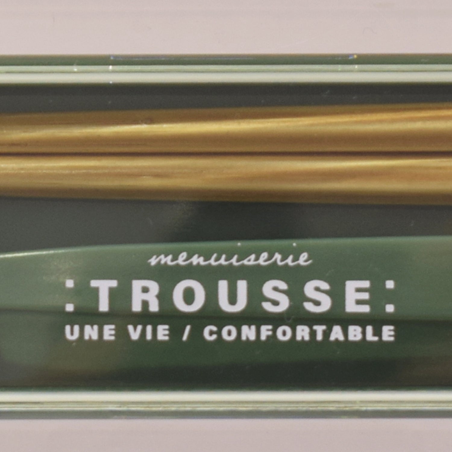 抗菌六角箸入りコンビセットケースロゴプリントイメージ